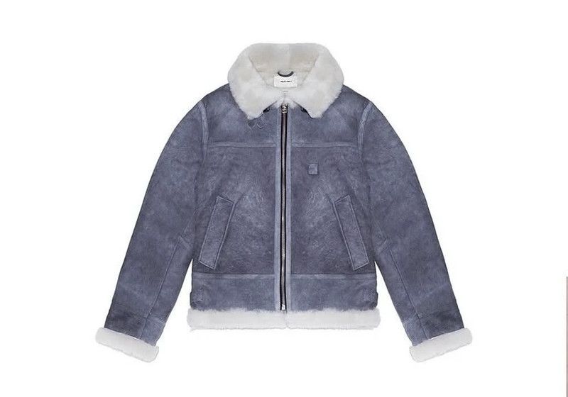Heliot Emil Heliot Emil aviator jacket in French lamb leather Size US M / EU 48-50 / 2 - 2 Thumbnail