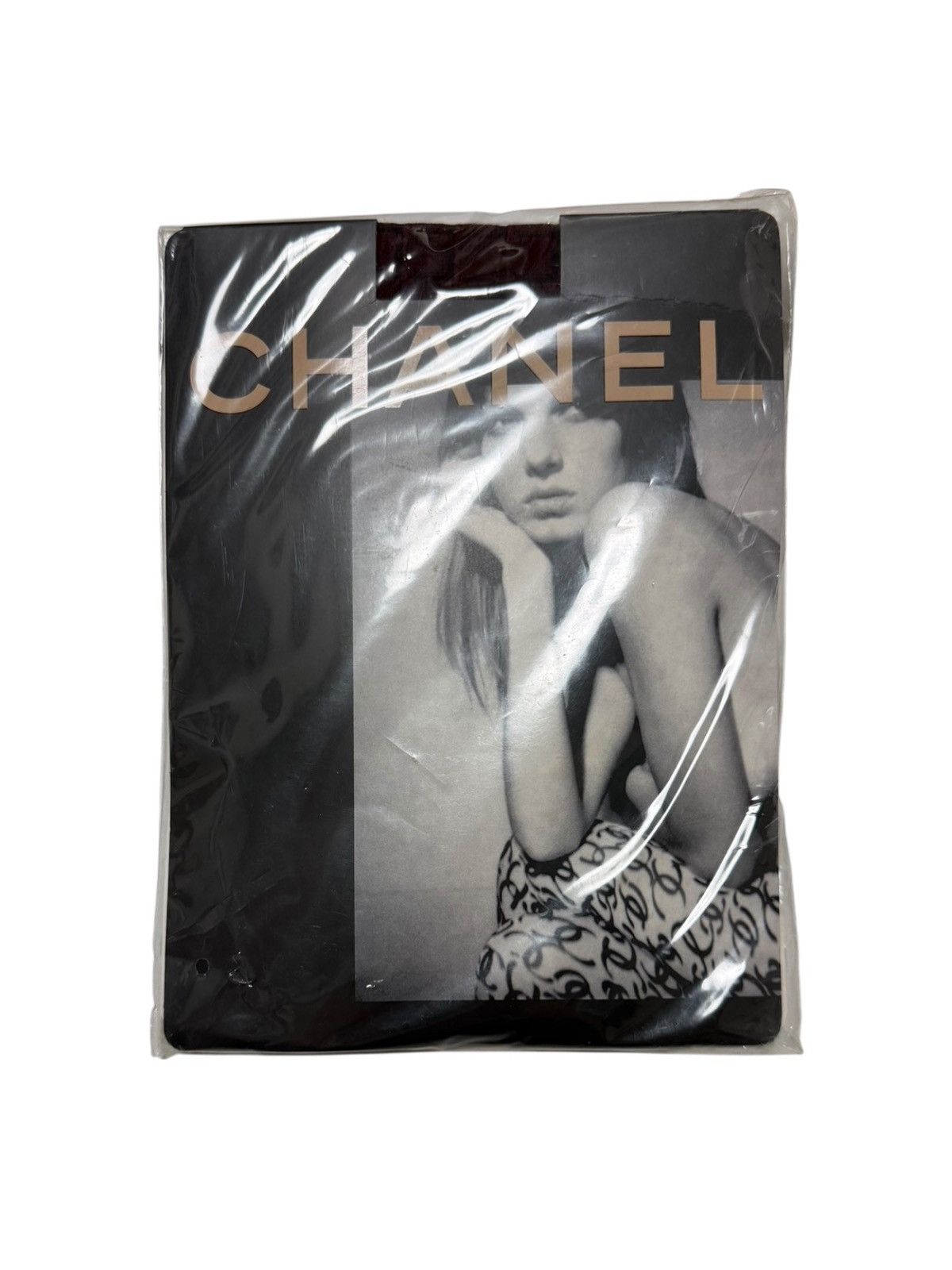 Chanel CHANEL Fall Winter 2000 Cube Pattern CC Logo Tights Size 26" / US 2 / IT 38 - 1 Thumbnail