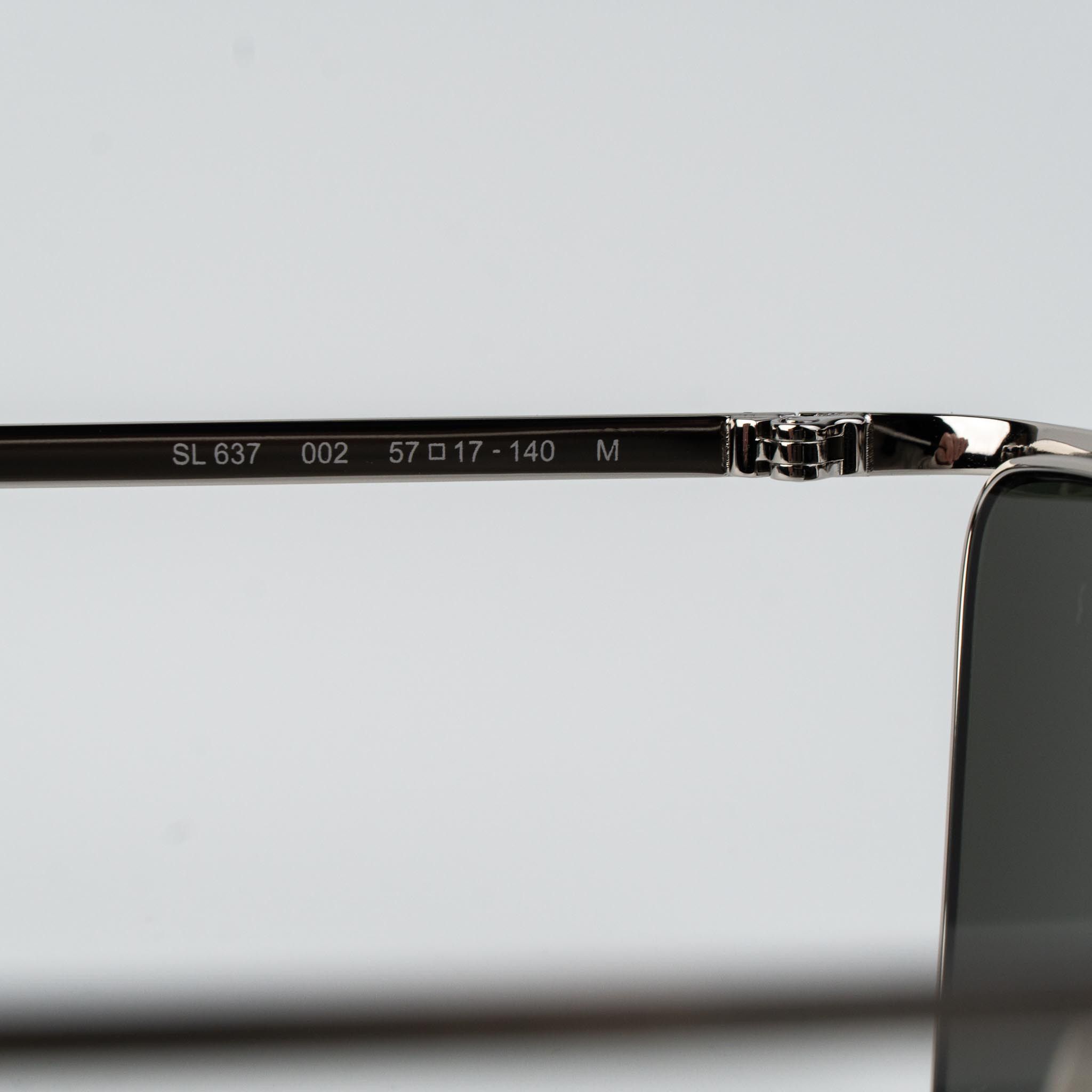 Saint Laurent Paris Saint Laurent Women Sunglasses Cat Eye SL637 002 Size ONE SIZE - 9 Thumbnail