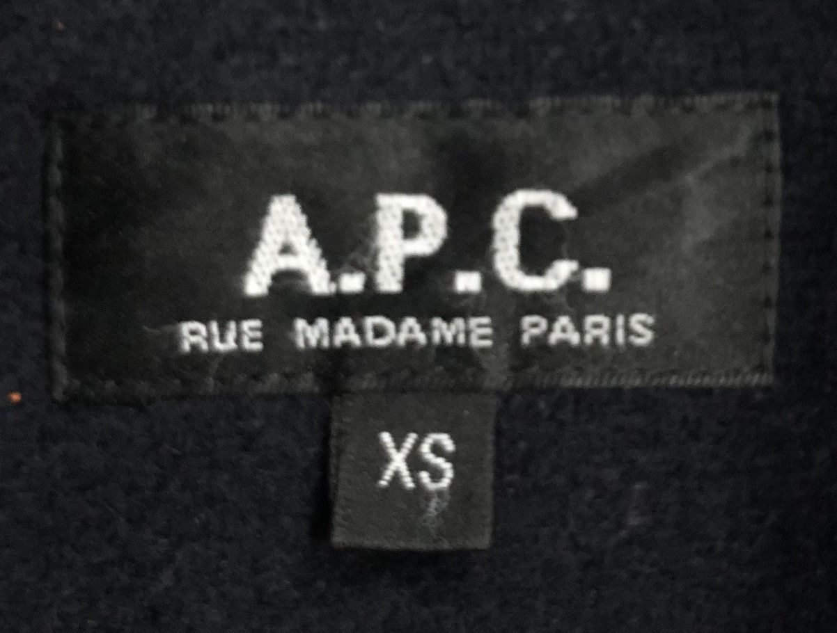 A.P.C. × Vintage Vintage A.P.C. Rue Madame Paris Wool Jacket Size US XS / EU 42 / 0 - 13 Thumbnail