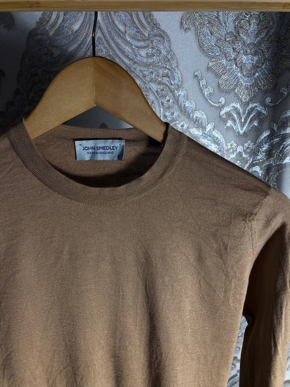 John Smedley × Vintage VERY RARE JOHN SMEDLEY WOOL SWEATER ENGLAND STYLE LUXURY Y2K Size US M / EU 48-50 / 2 - 2 Thumbnail