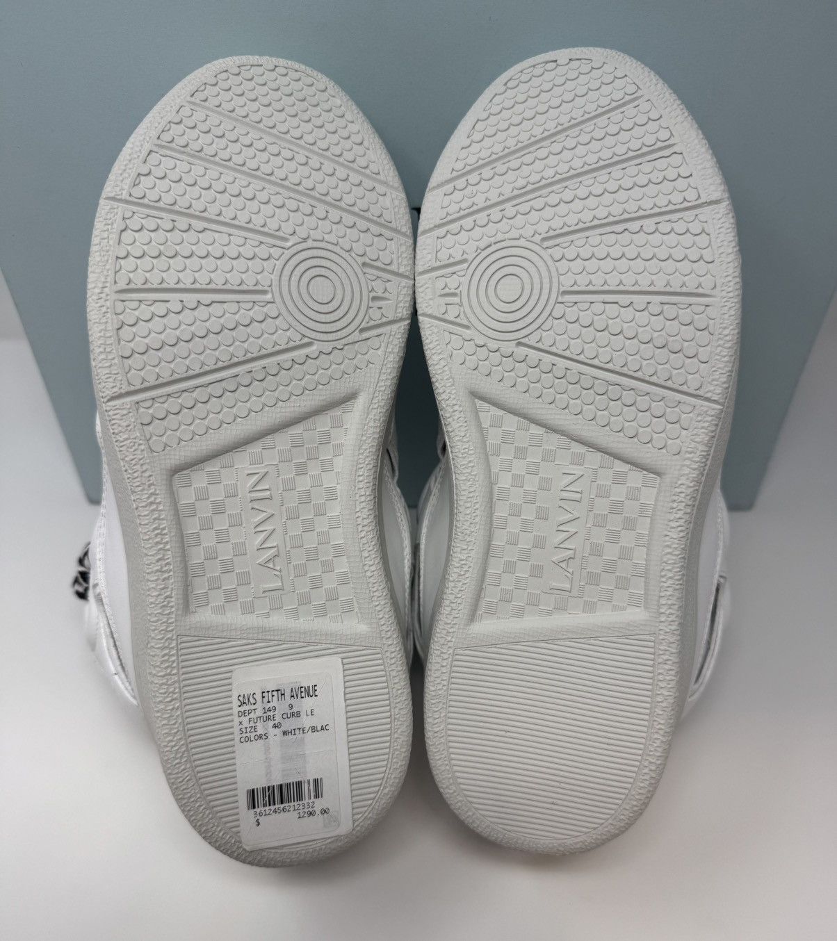 Lanvin Lanvin X Future Curb 3.0 Sneaker White Size US 7 / EU 40 - 6 Thumbnail
