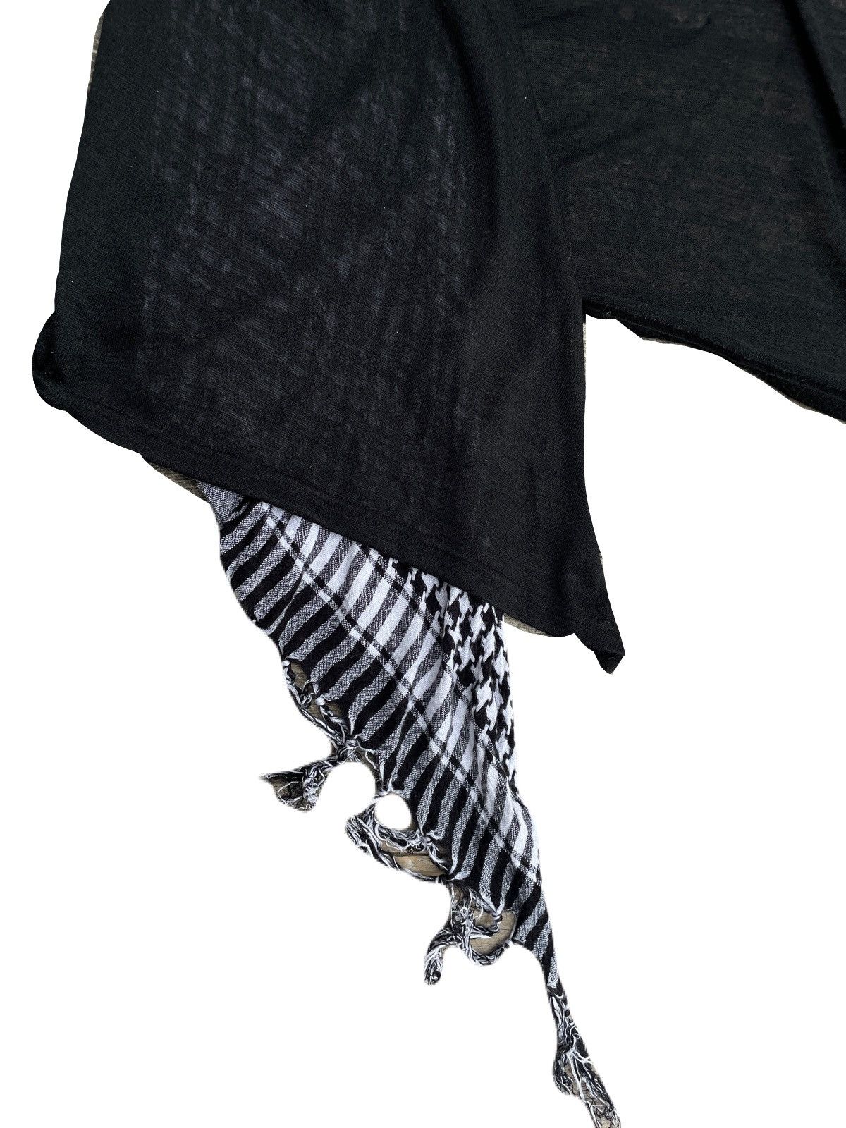If Six Was Nine 2000s Japanese archive Vkei Layered Docking Sheer Cardigan Size US M / EU 48-50 / 2 - 6 Thumbnail
