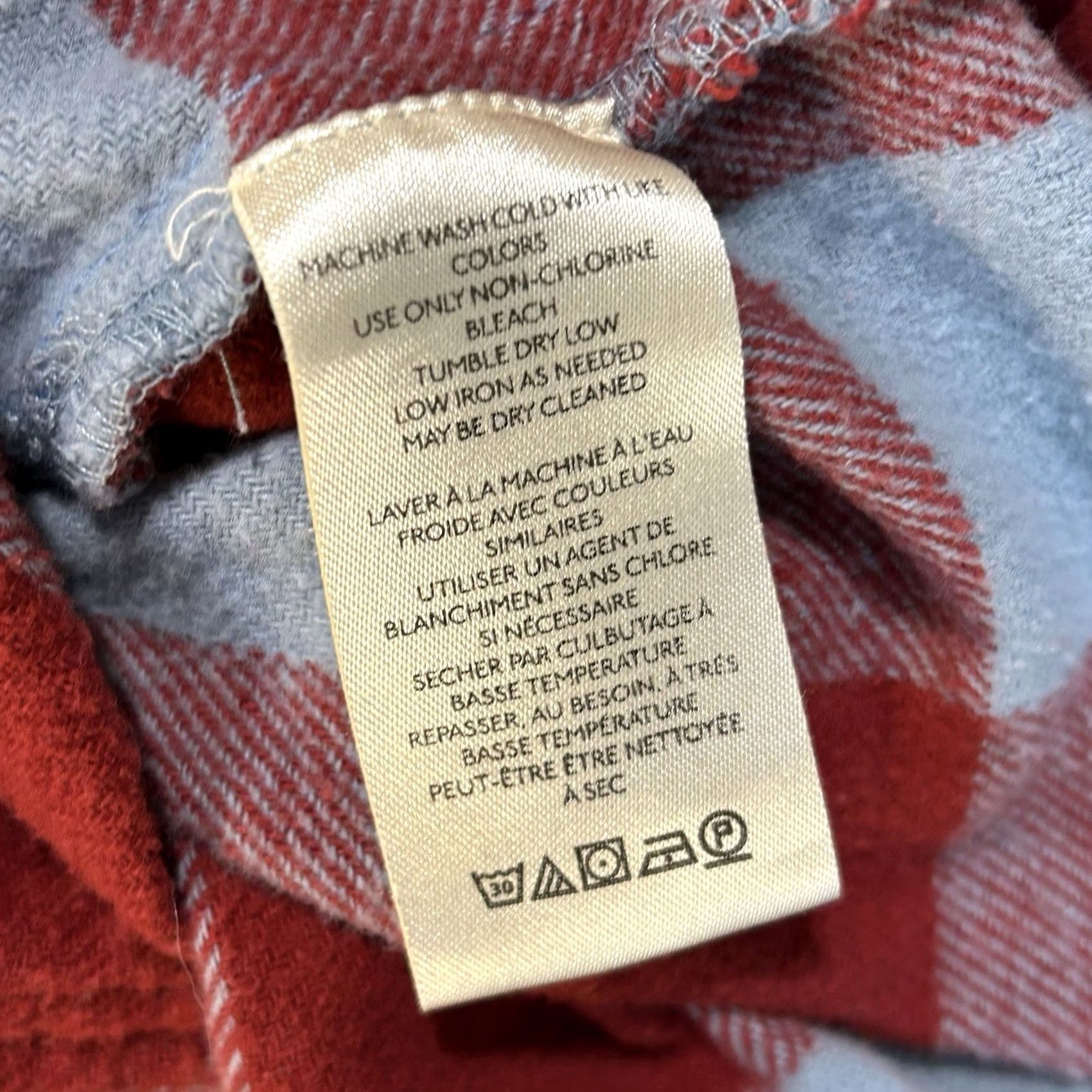 Vintage We The Free x Free People Button-Up Flannel Plaid Shacket Women’s Medium Size M / US 6-8 / IT 42-44 - 6 Thumbnail