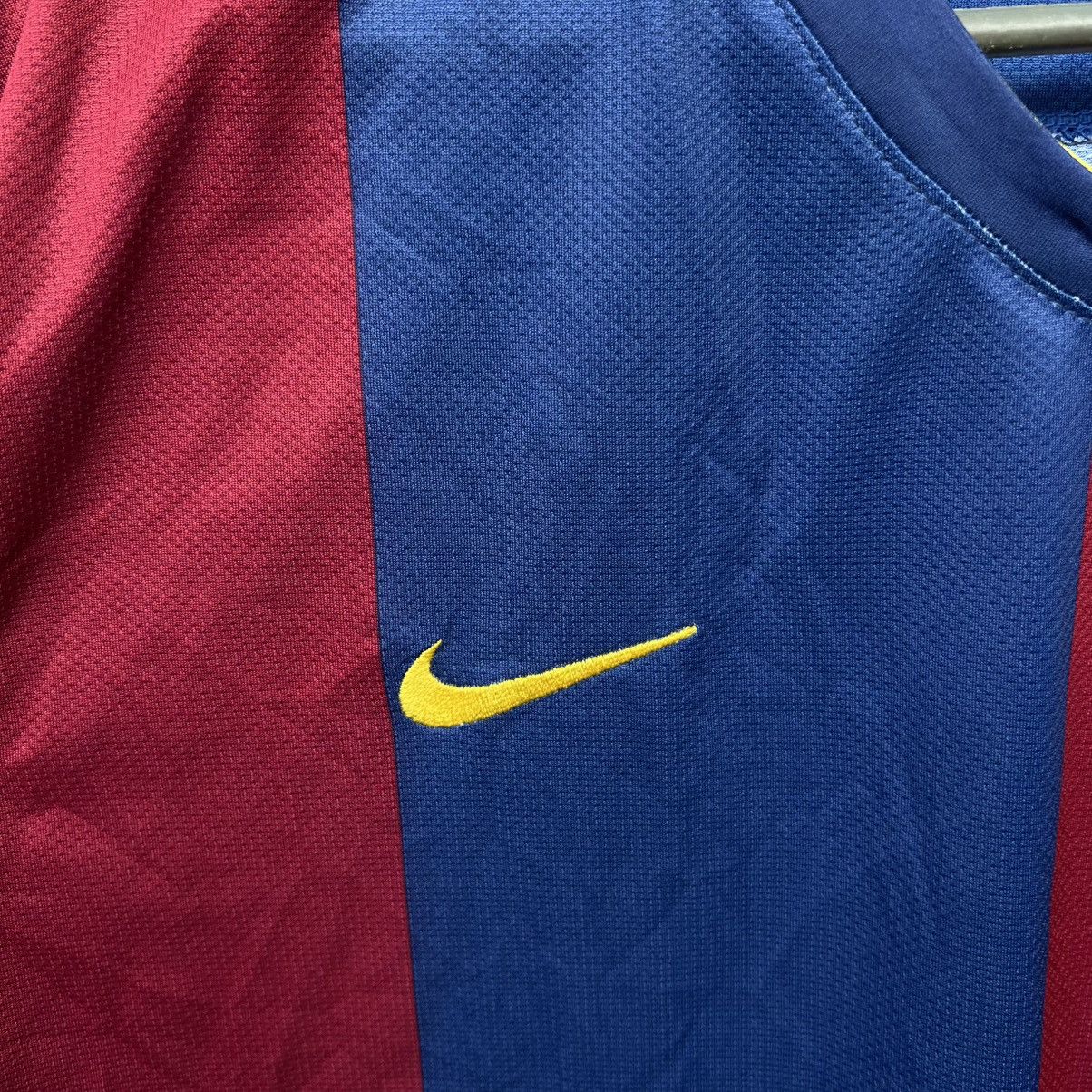 Nike FC Barcelona soccer jersey football t shirt vintage Size US XL / EU 56 / 4 - 3 Thumbnail