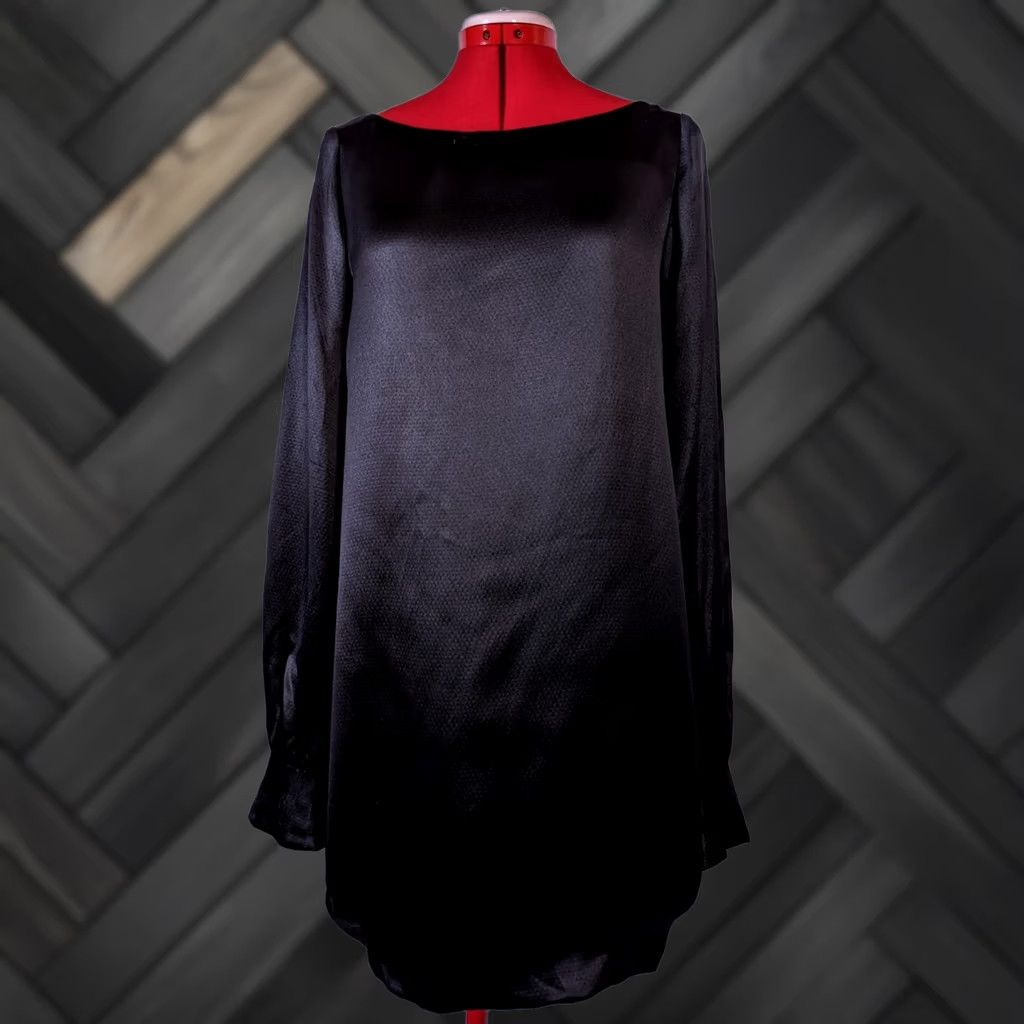 Alexander McQueen VINTAGE Alexander McQueen Dress Silk Black Teardrop Poof Runway 2007 Size 40 Italy Womens Size S / US 4 / IT 40 - 1 Thumbnail