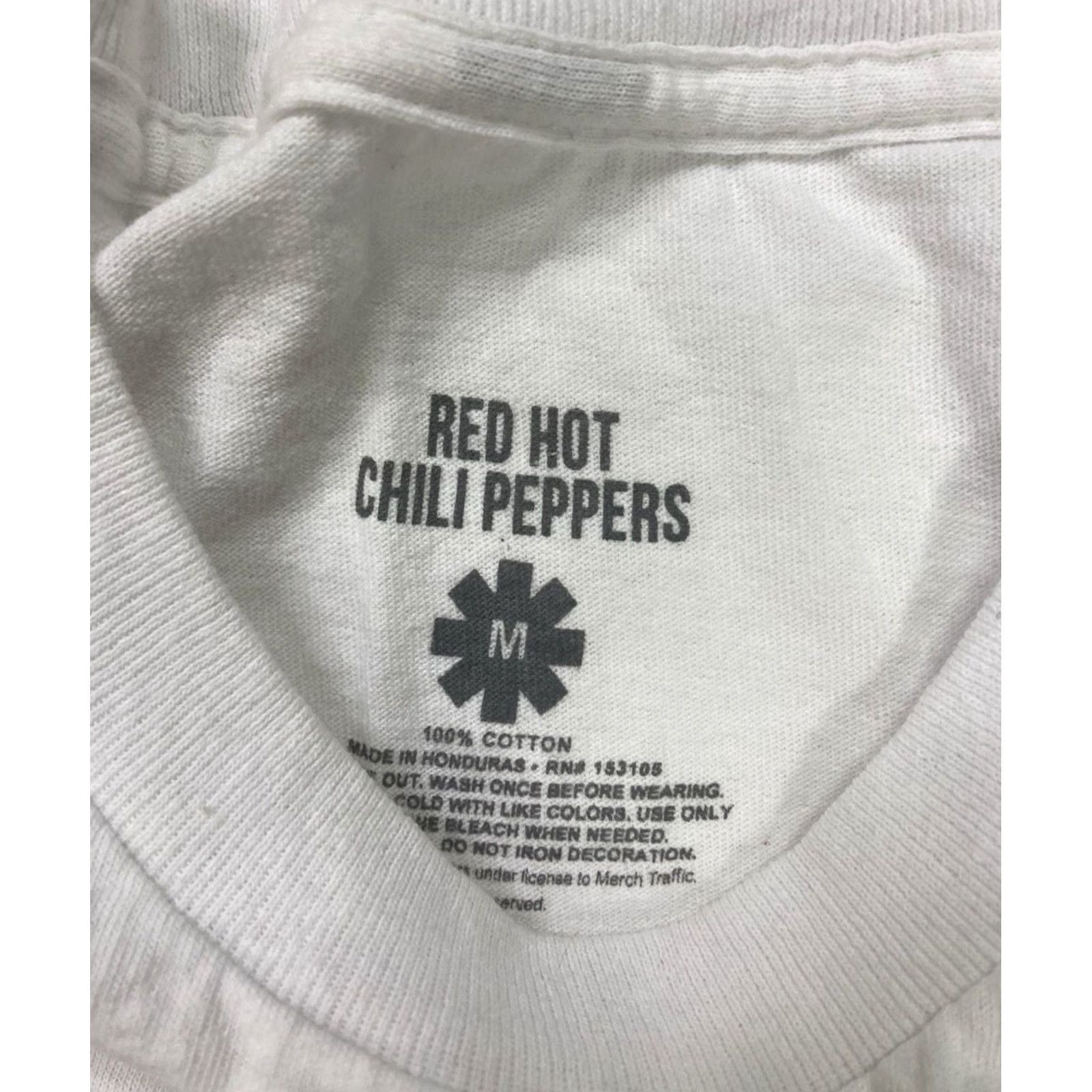 Vintage VINTAGE Red Hot Chili Peppers Logo Graphic T-shirt Men Medium White Short Sleeve Music Size US M / EU 48-50 / 2 - 4 Thumbnail