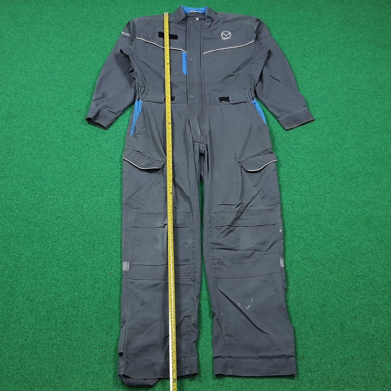 Vintage Mazda Japan Motorsports Workwear Coverall C286N11
