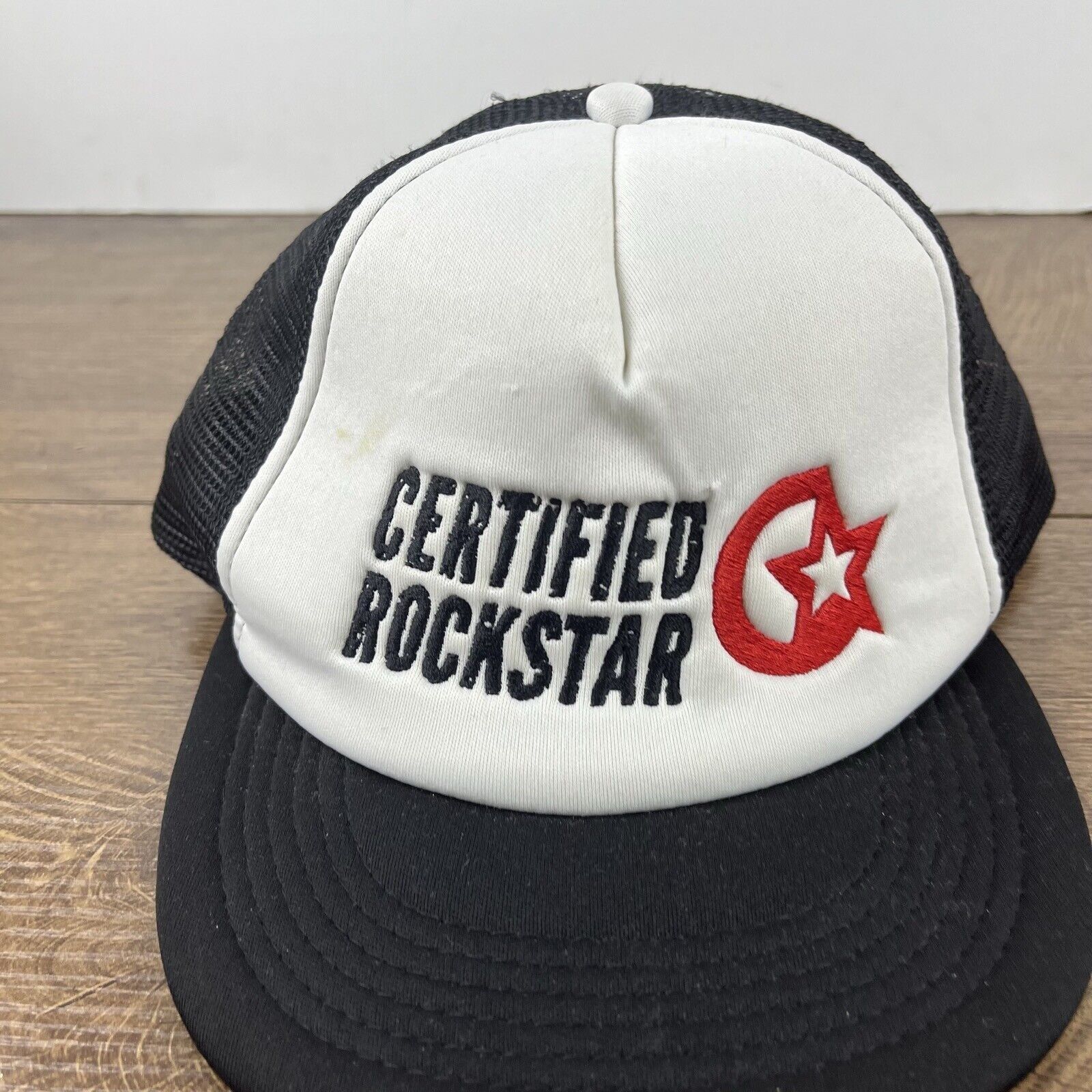 Other Certified Rockstar Hat Snapback Hat White Adjustable Hat Adu Size ONE SIZE - 6 Thumbnail