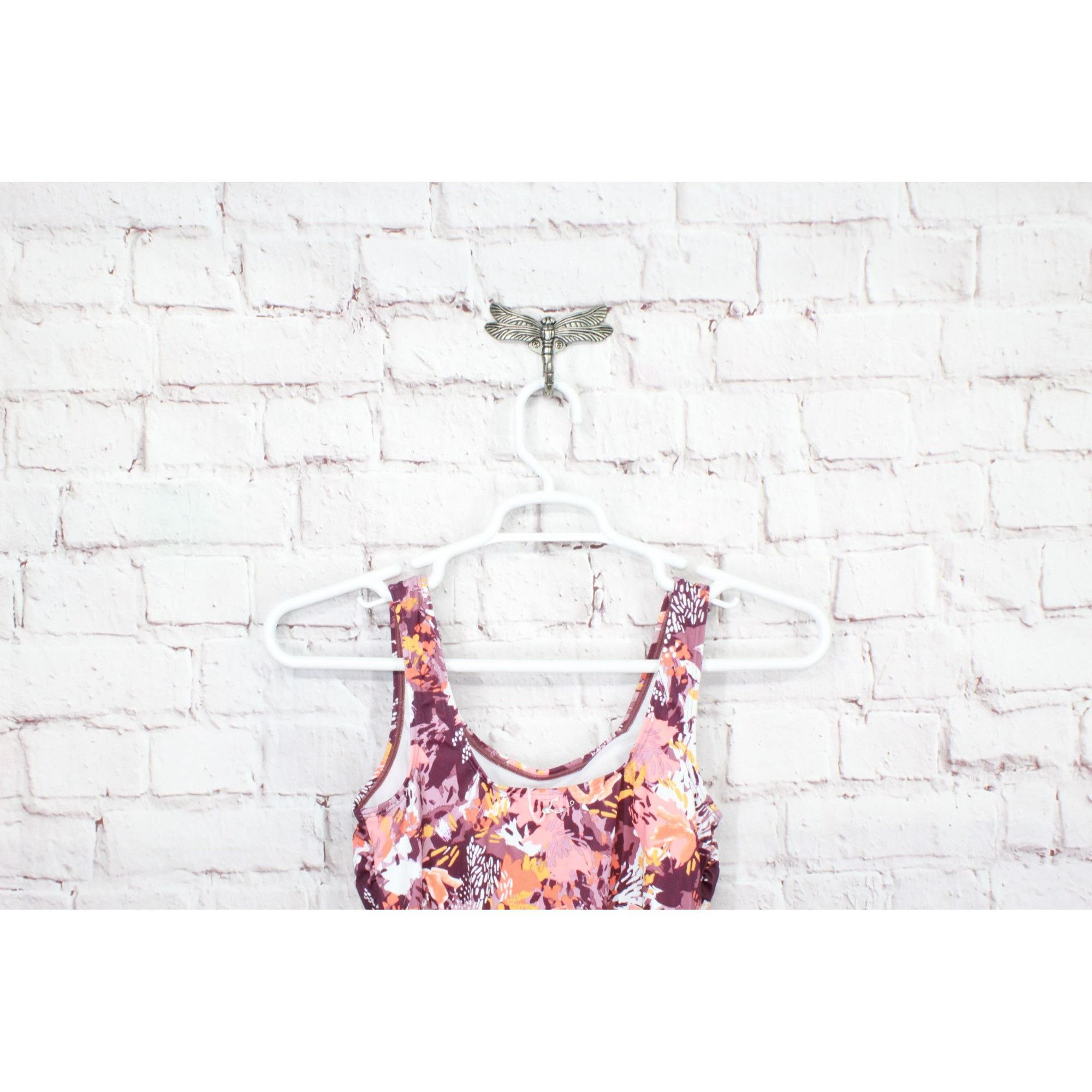 L.L. Bean × Swims LL Bean Women's Swimwear Scoopneck Tankini Top Size S / US 4 / IT 40 - 4 Thumbnail