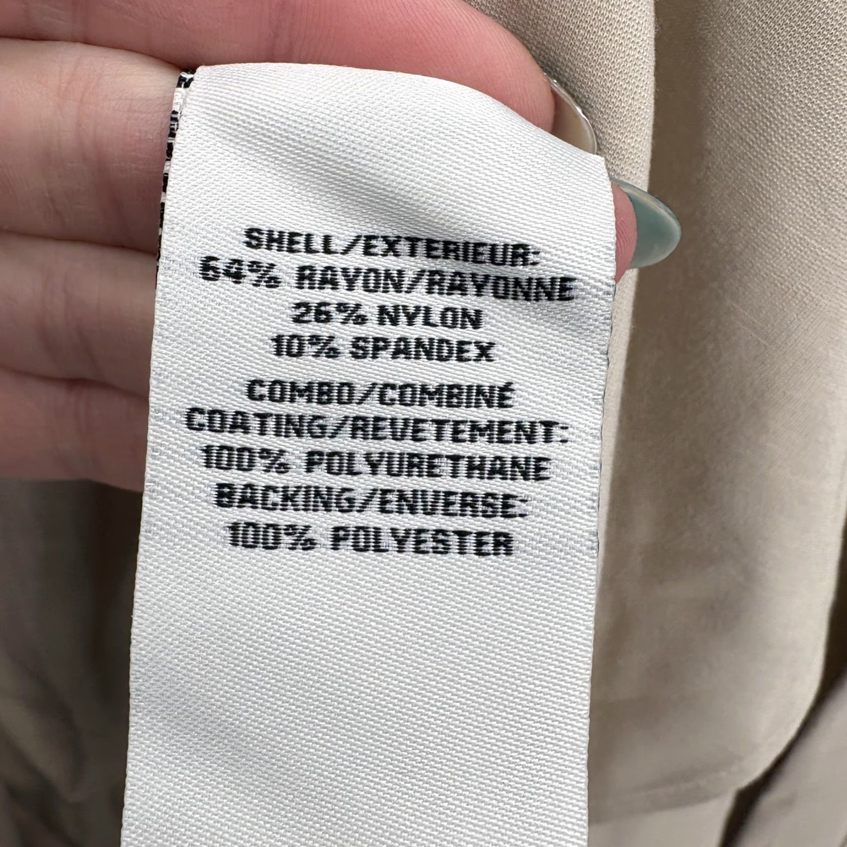 Vintage VINTAGE Bagatelle Collection Jacket Womens Medium Beige Open Front Draped Unlined NWT Size M / US 6-8 / IT 42-44 - 5 Thumbnail