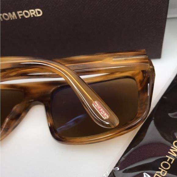 Tom Ford New - Tom Ford Duke Tf754 Soft Squared Acetate Shape Enriche Size ONE SIZE - 8 Thumbnail