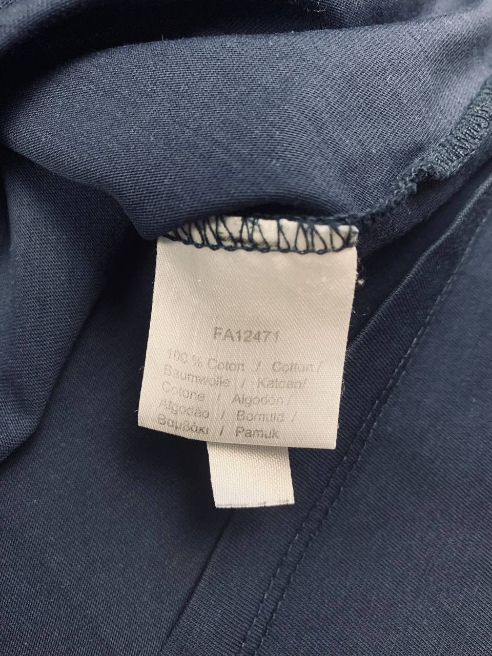Lacoste Lacoste Men's Navy Blue Cotton Short Sleeve T-Shirt Size US XL / EU 56 / 4 - 8 Thumbnail