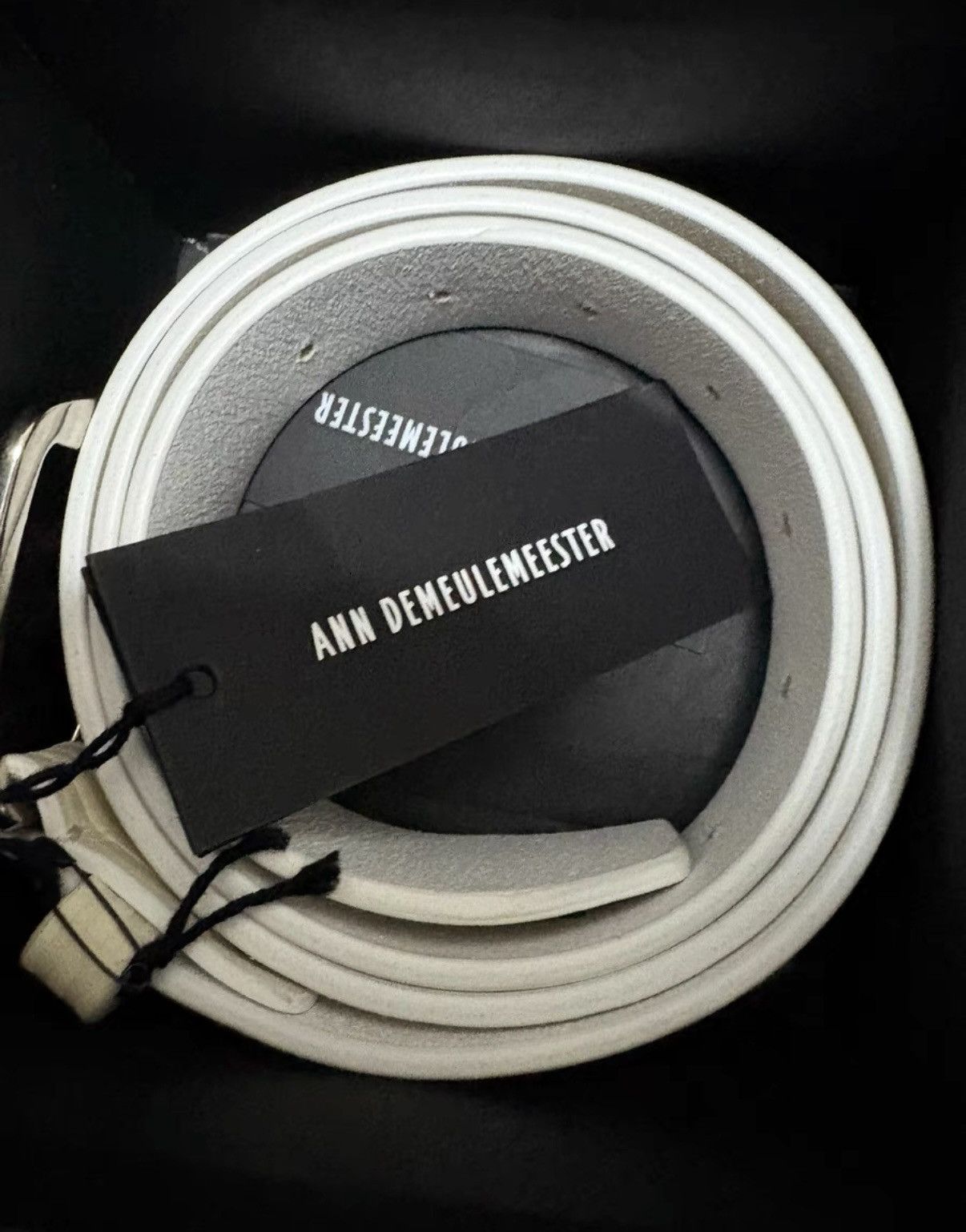 Ann Demeulemeester Ann Demeulemeester Leather Belt Size ONE SIZE - 1 Thumbnail