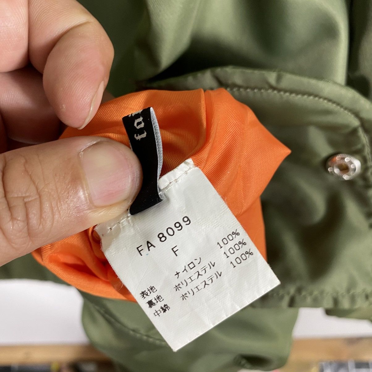 Japanese Brand Faith Reversable Bomber Jacket Military Style Size US XXL / EU 58 / 5 - 9 Thumbnail