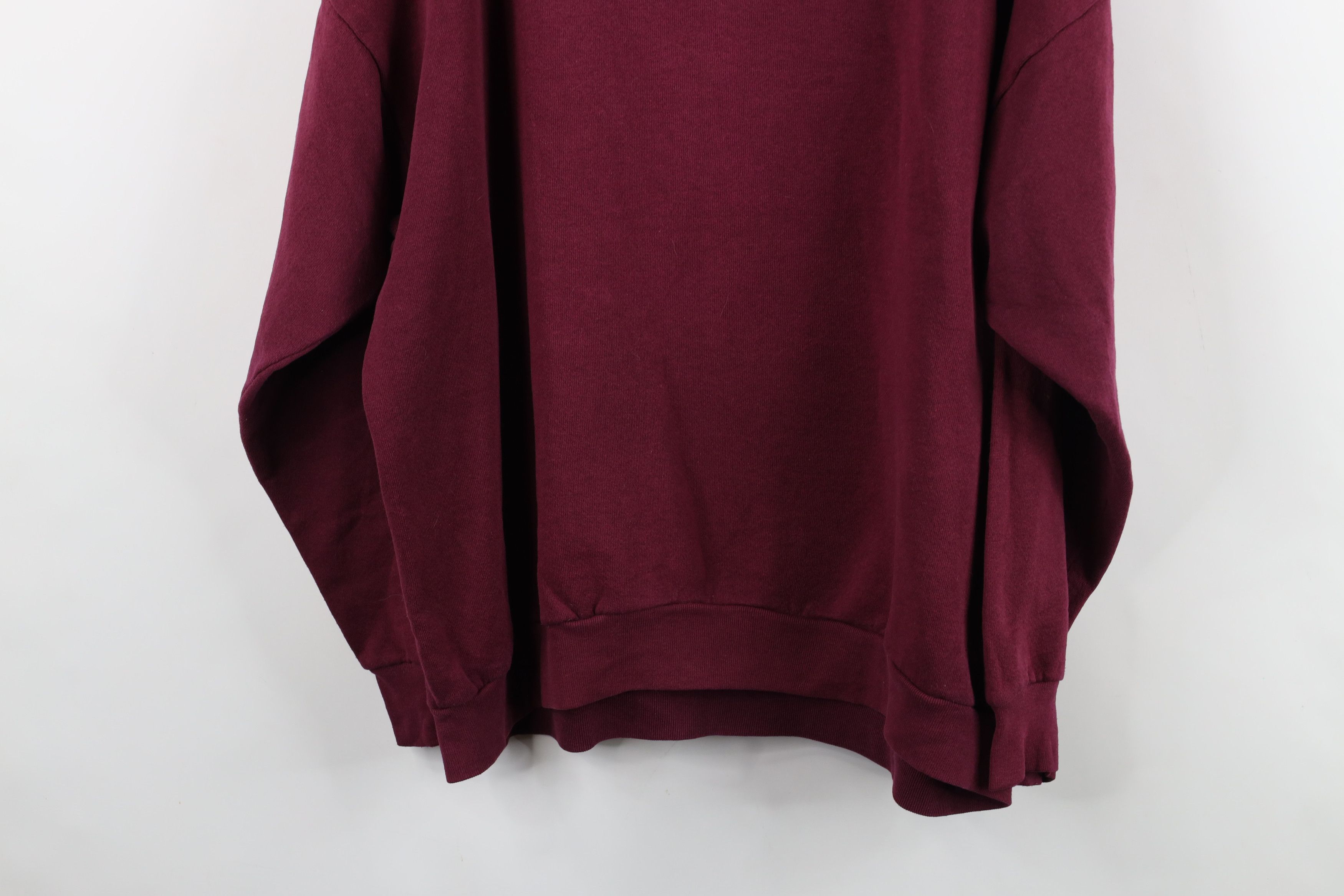 Vintage Vintage 90s Streetwear Outdoors Deer Sweatshirt USA Red Size US XXL / EU 58 / 5 - 11 Thumbnail