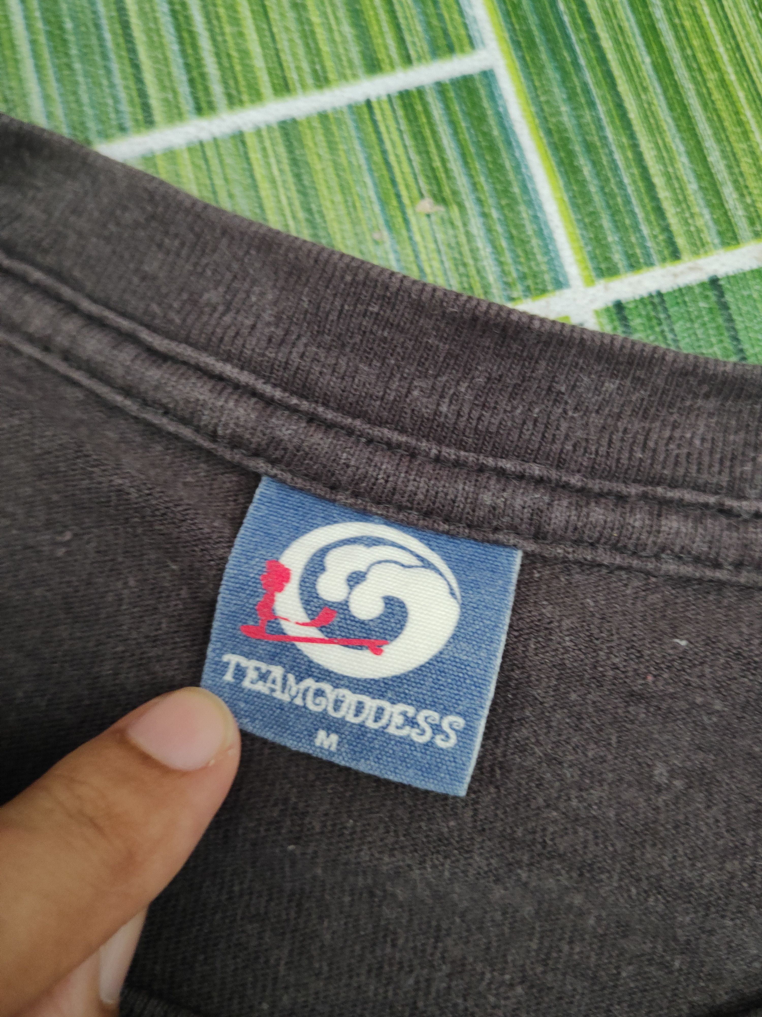 Japanese Brand TeamGoddess Dark Gray Short Sleeve T-shirts #S2877 Size US M / EU 48-50 / 2 - 13 Thumbnail