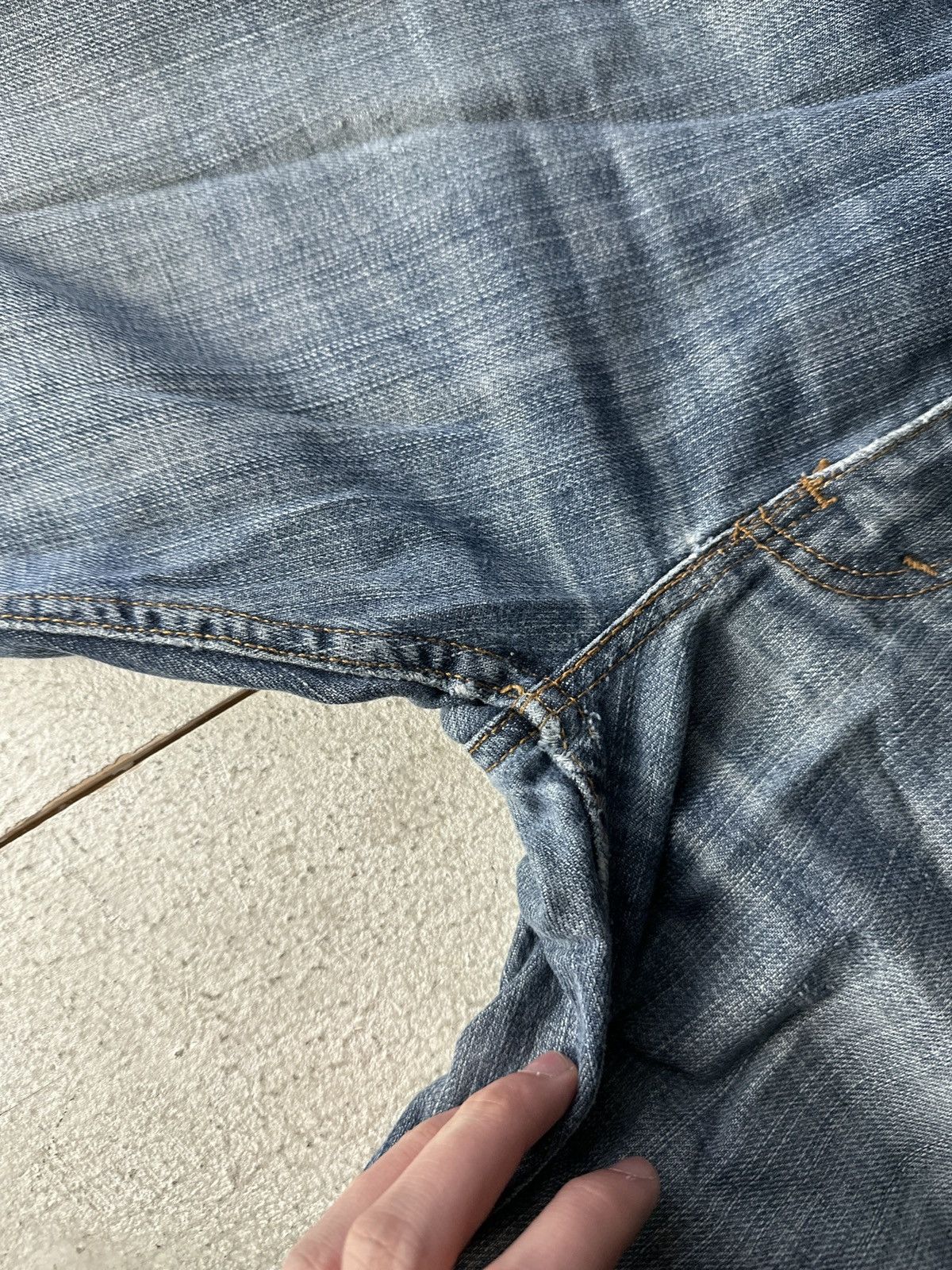 Levi's 🚨Vintage 90s Levis Jeans 00505 Rare Light Wash Denim 505 Size US 34 / EU 50 - 9 Thumbnail