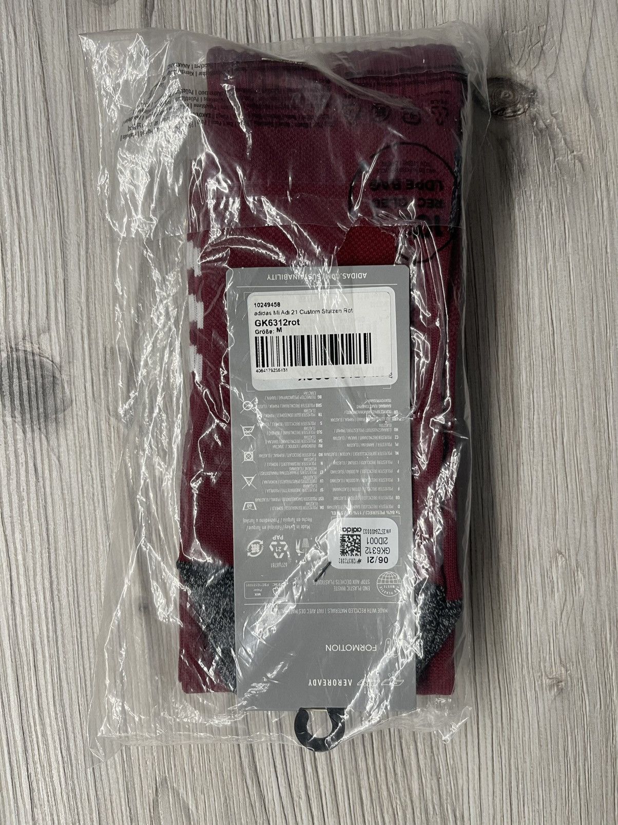 Vintage adidas Mi Adi 21 Soccer Socks 1 Pair L SIZE GK6312 Size 32 - 4 Thumbnail