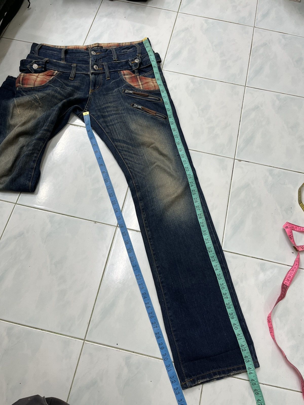 Japanese Brand 🔥🔥🔥ARCHIVE WILD KHAKIS DOUBLE WAIST DENIM Size US 33 - 20 Thumbnail
