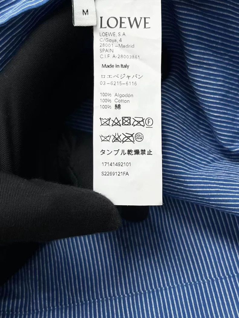 Loewe LOEWE Blue striped one-line dress Size M / US 6-8 / IT 42-44 - 5 Thumbnail