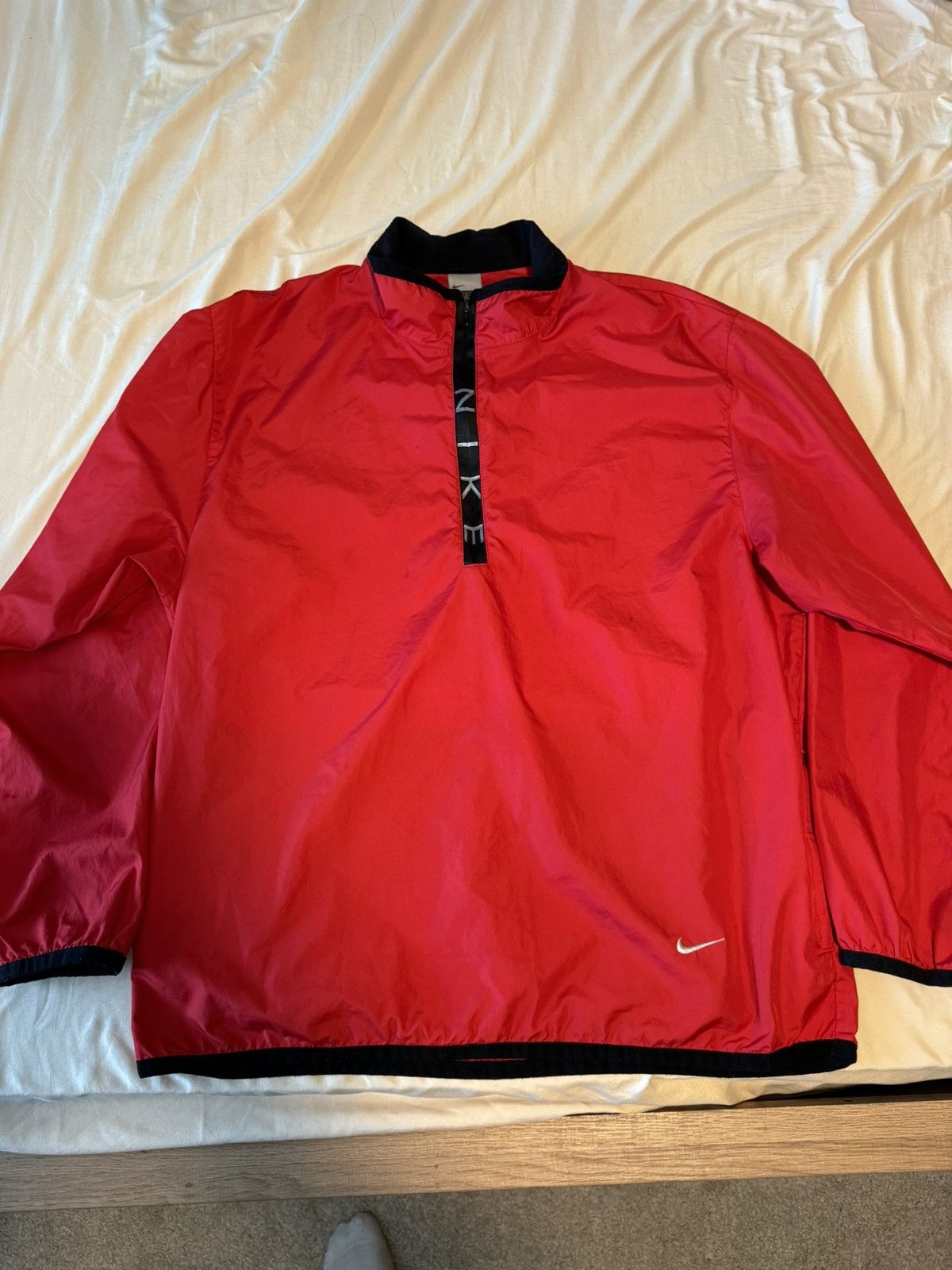 Nike Vintage Vintage Nike Quarter Zip Windbreaker Grailed