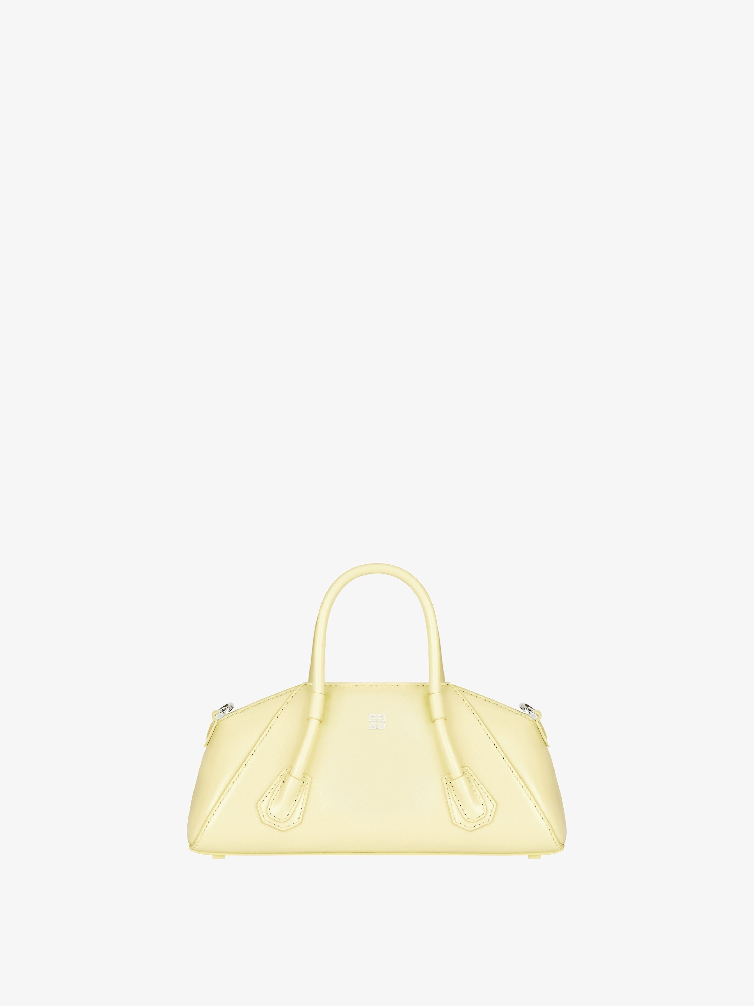 Givenchy o1srvl11e0225 Size: OS / Mini Antigona Bag in Light Yellow Size ONE SIZE - 6 Thumbnail