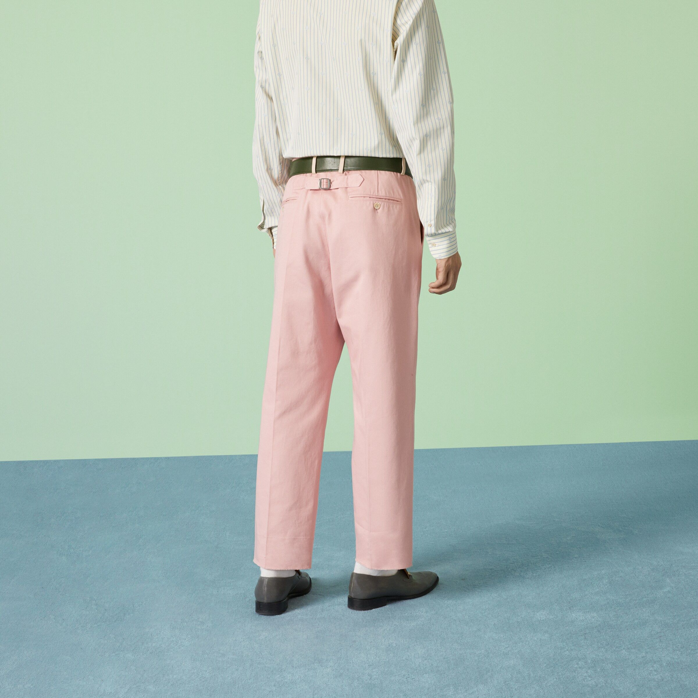 Gucci GUCCI PANTS WORKWEAR CARGO MONOGRAM LOGO ‎742767 ZANWU