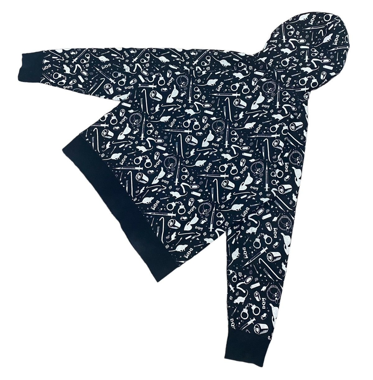 DQM Huf X Dqm Fullprint Zipper Hoodie Size US L / EU 52-54 / 3 - 11 Thumbnail