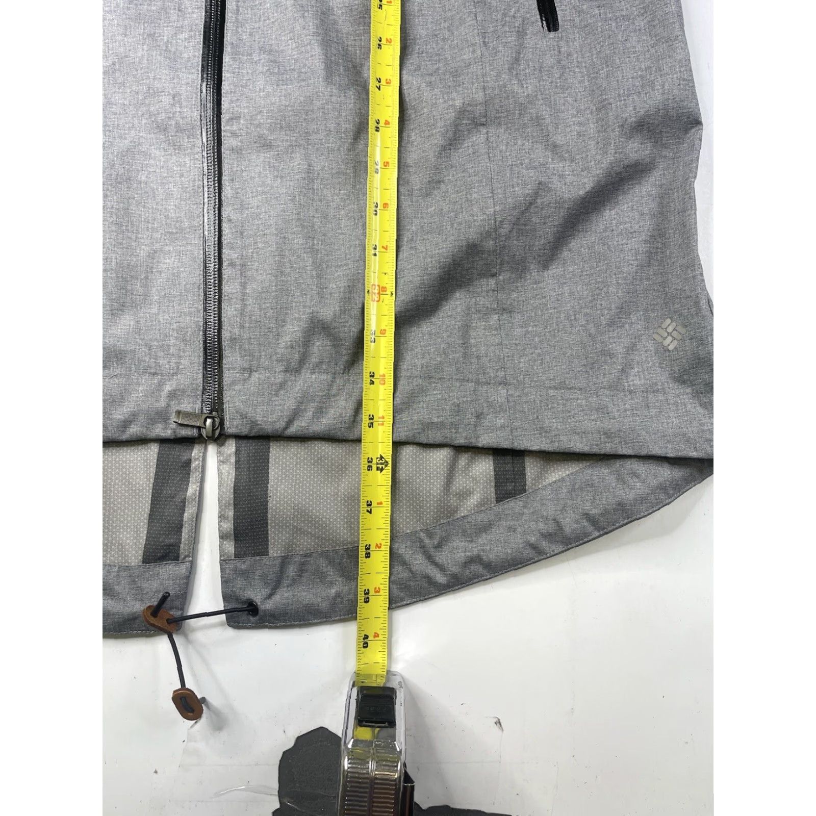 Rains Columbia Beverly Crest Jacket Women XL Lightweight Waterproof Rain Coat Hood City Outdoor Pockets Waterproof Size XL / US 12-14 / IT 48-50 - 4 Thumbnail