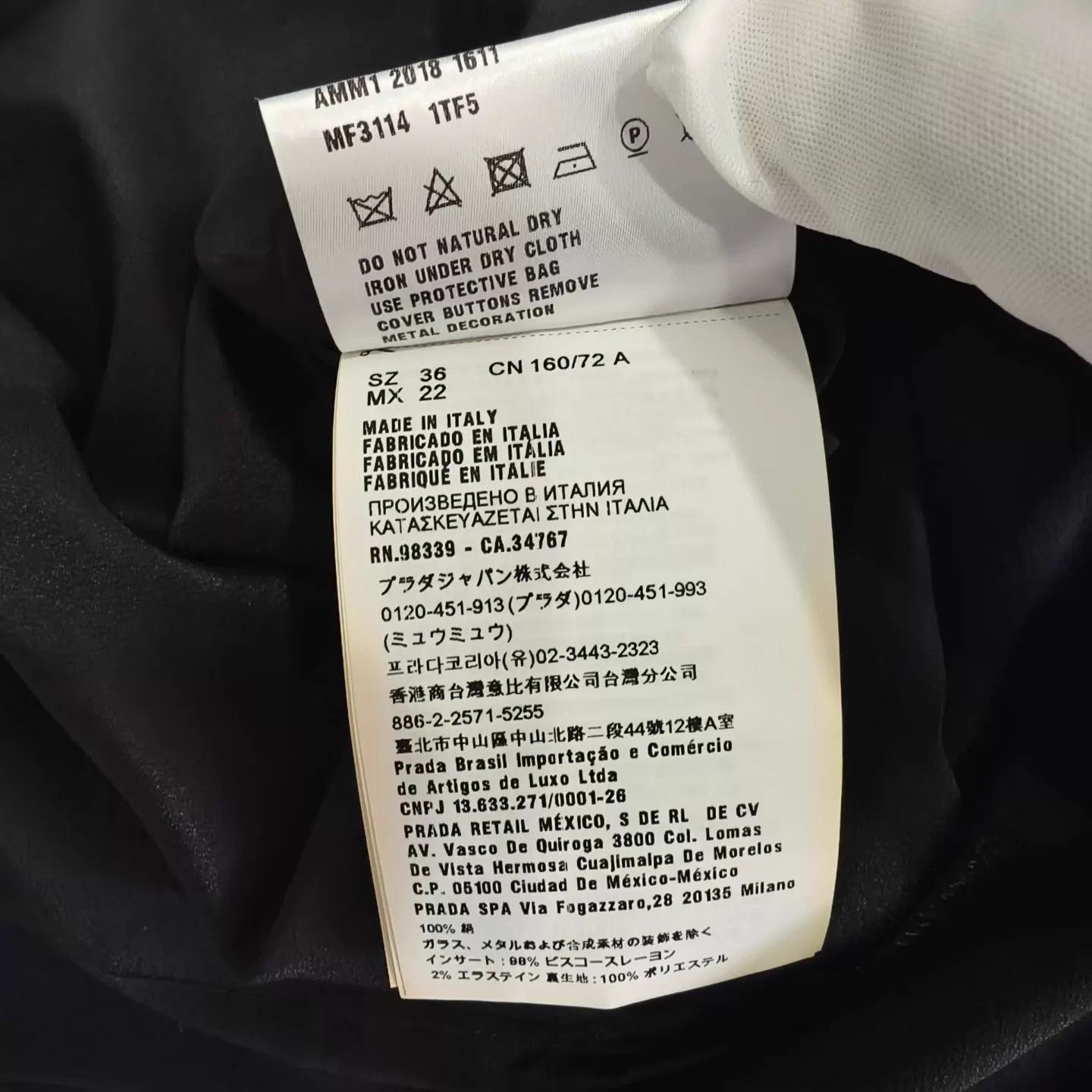 Miu Miu MIU MIU Hepburn style black/white colorblock dress 36 99 Size XS / US 0-2 / IT 36-38 - 4 Thumbnail