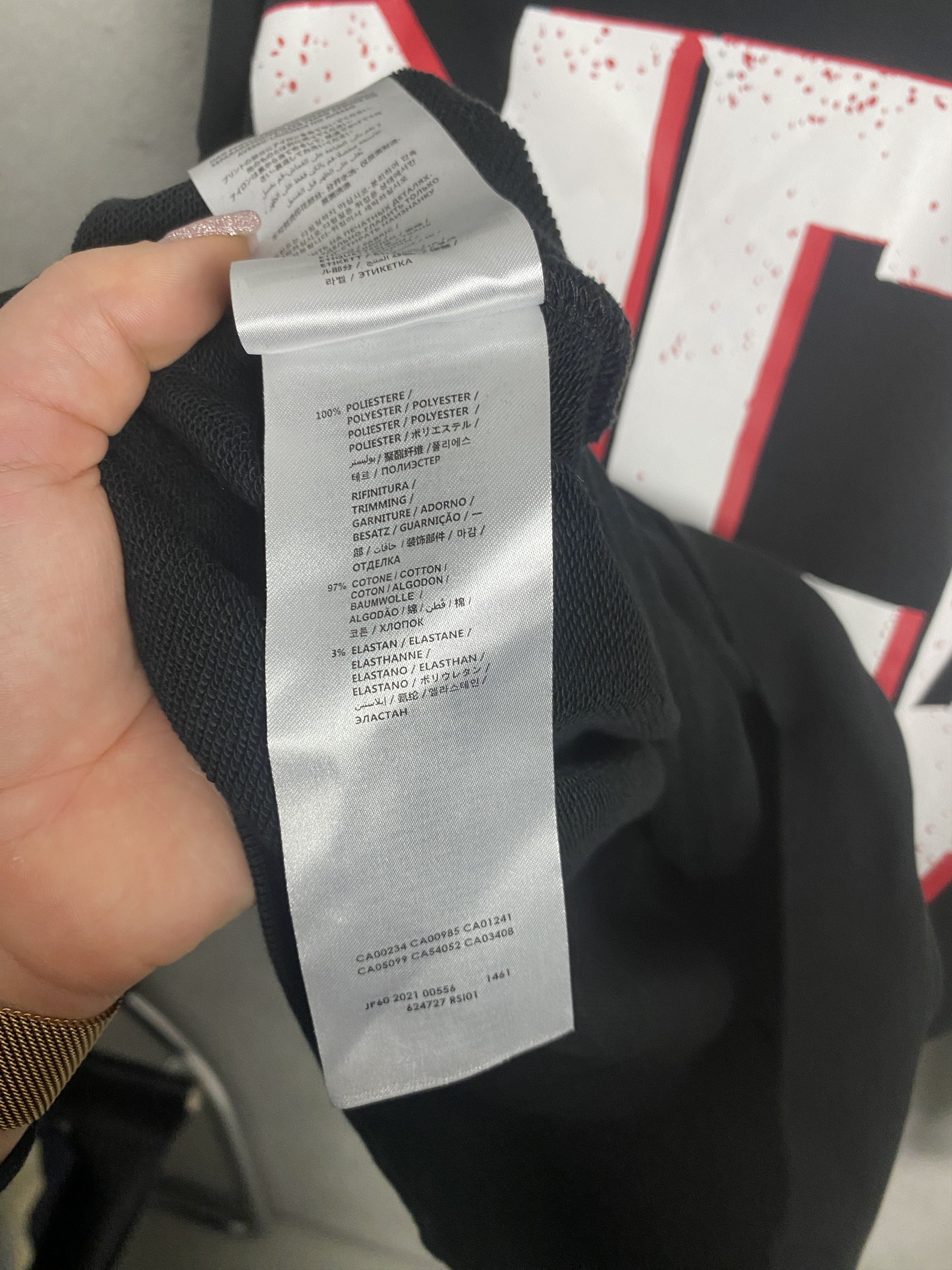 Alexander McQueen MCQ Alexander McQueen big logo printed hoodie Size US L / EU 52-54 / 3 - 6 Thumbnail