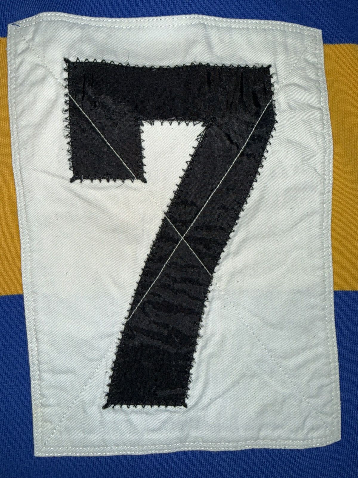 Polo Ralph Lauren Vintage Polo Sport RL Stripe Rugby “7” L Size US L / EU 52-54 / 3 - 7 Thumbnail