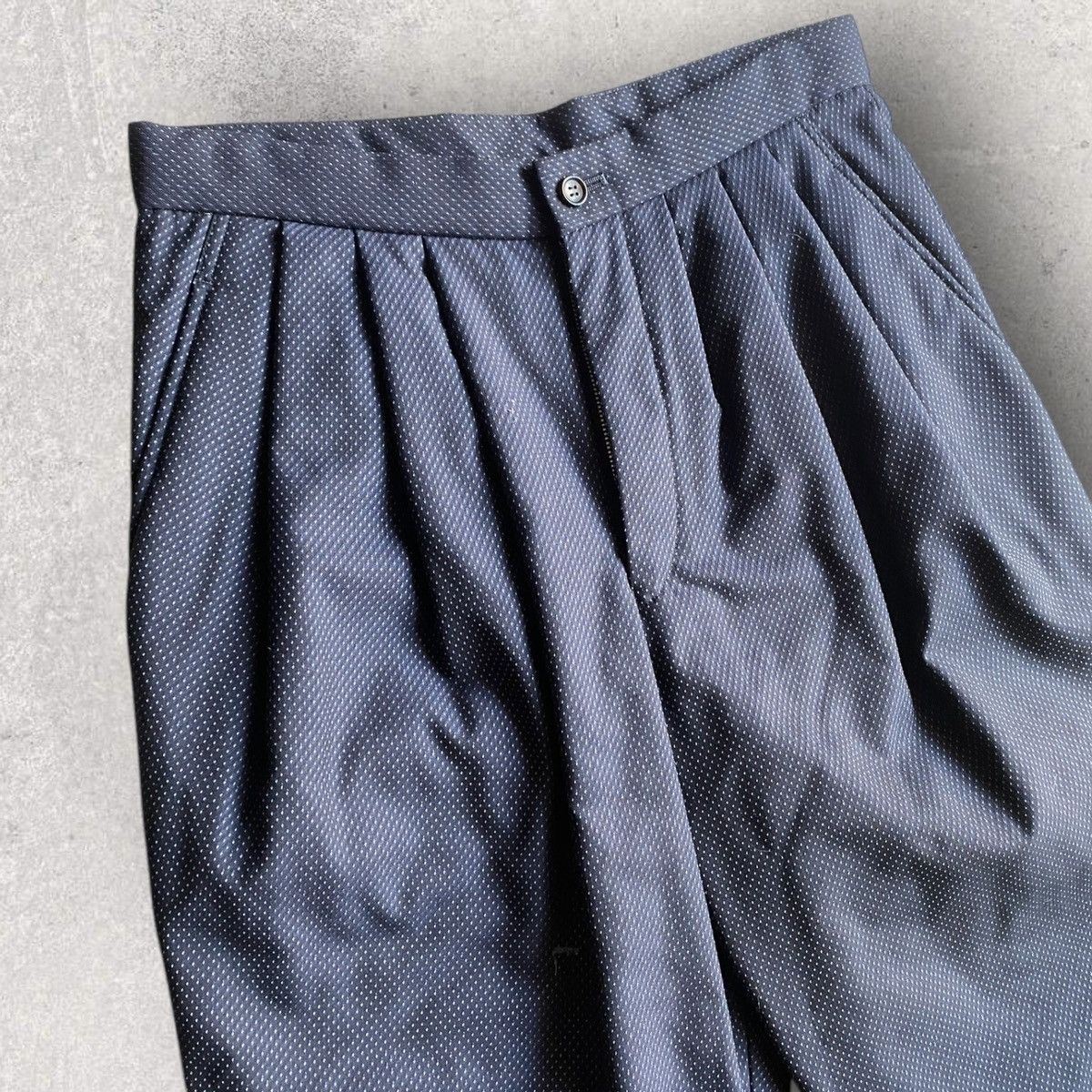 Comme des Garcons Comme Comme Jacquard Balloon Pants Size 29" - 1 Thumbnail