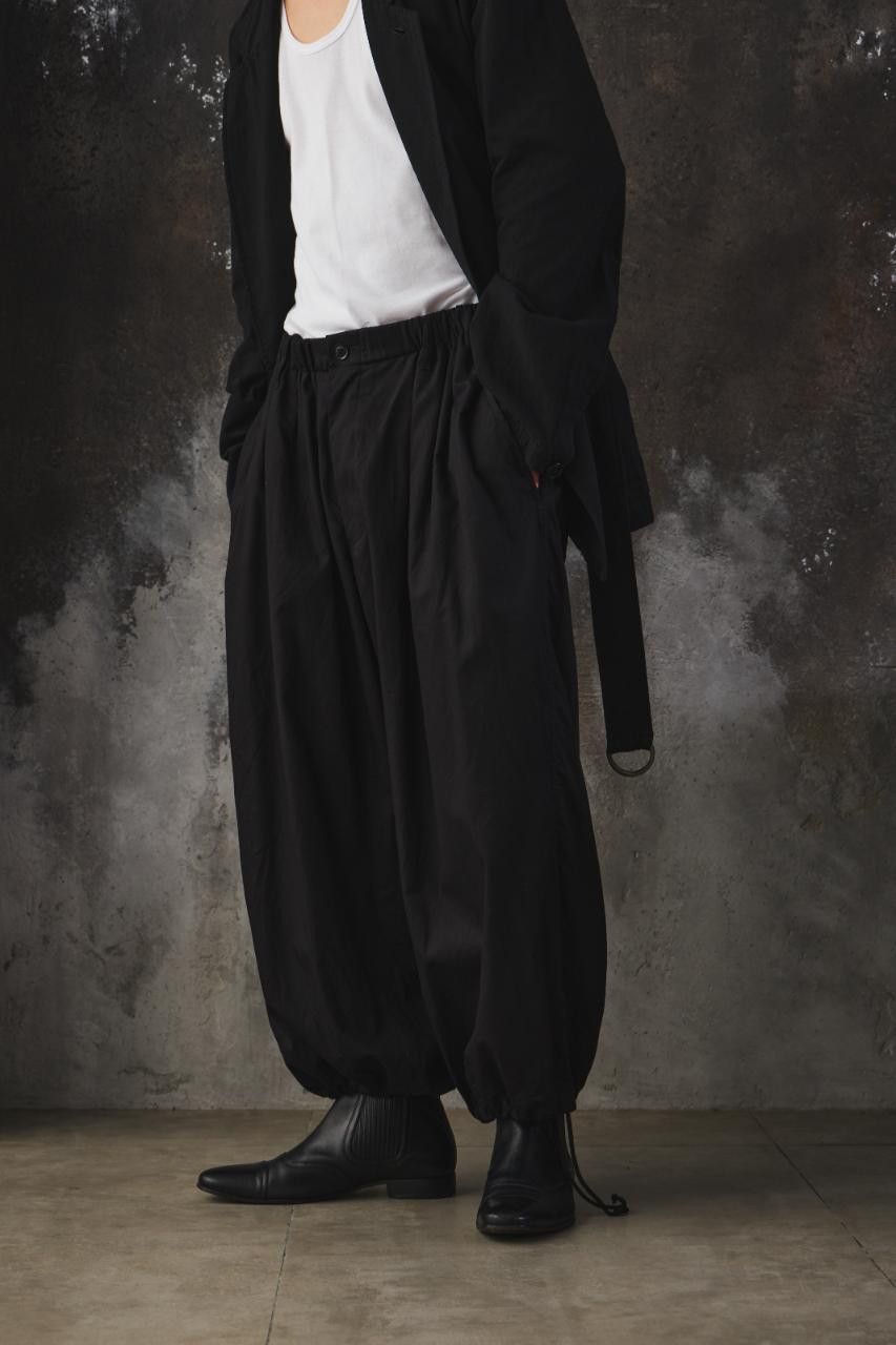 Ground Y Ground Y Cotton Broad Drawstring Wide Pants Balloon Pants Size US 32 / EU 48 - 3 Thumbnail