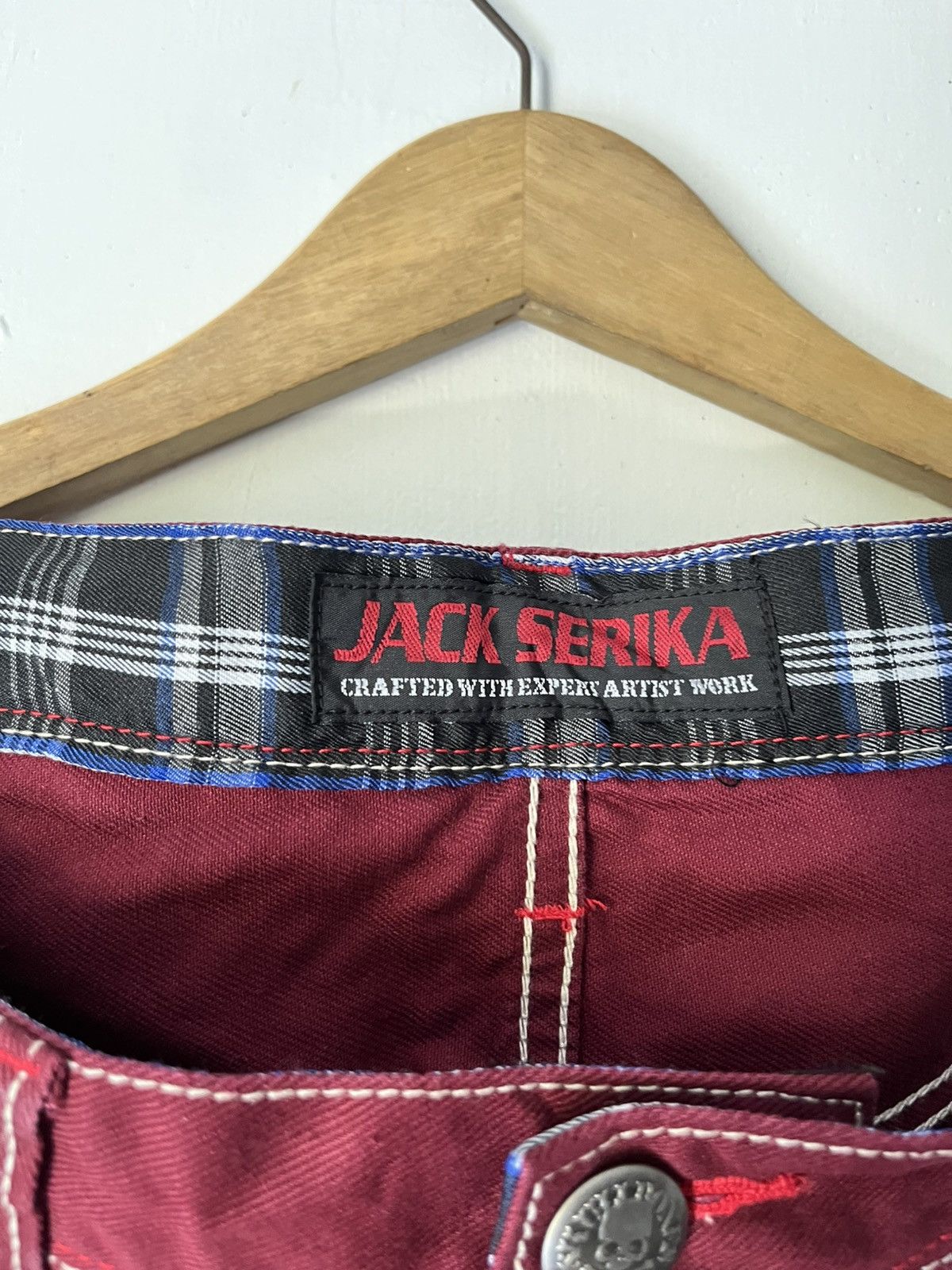 Le Grande Bleu (L.G.B.) 2000s jack serika poem blood jeans Size US 34 / EU 50 - 8 Thumbnail