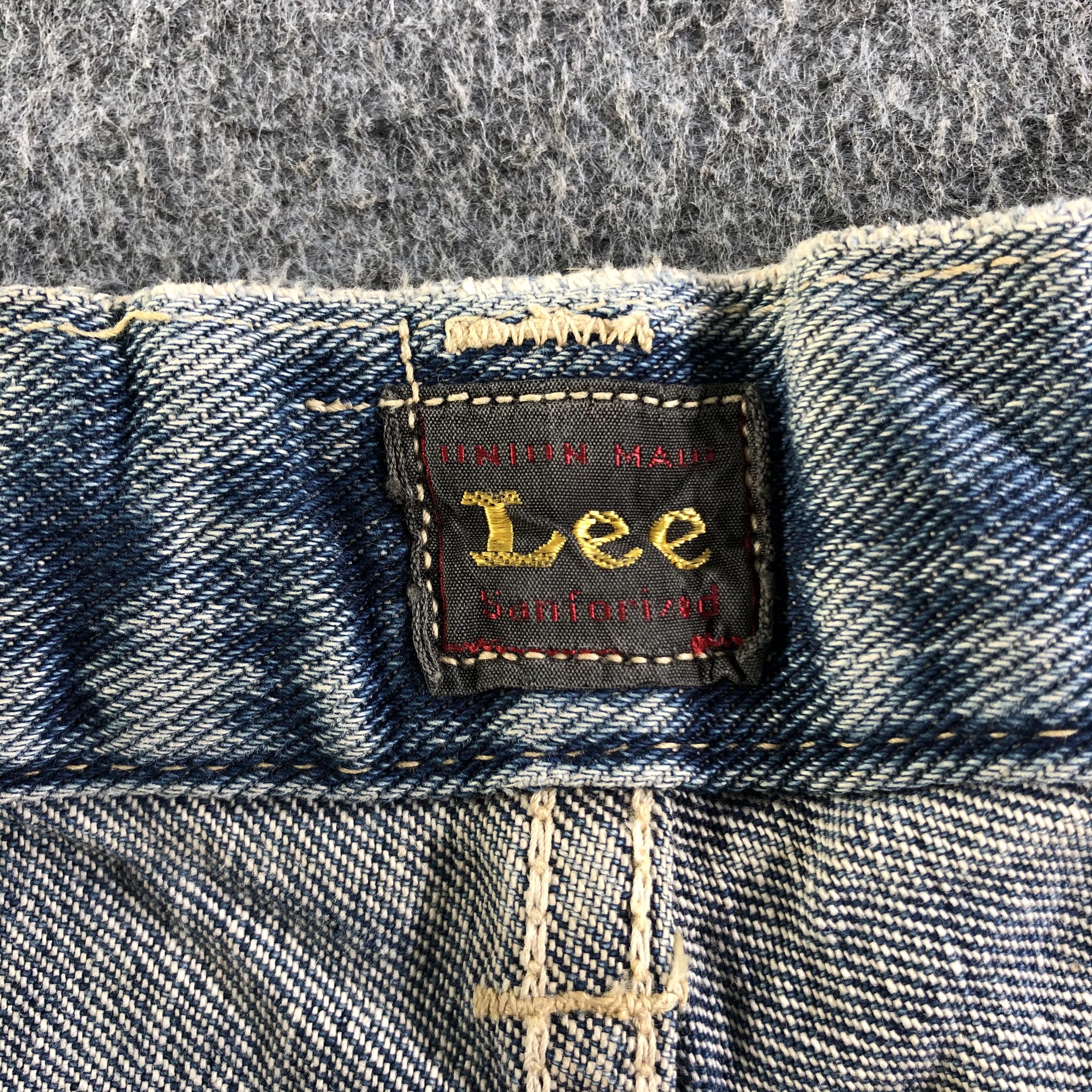 Lee Vintage Blue Wash Lee Jeans-J4012 Size US 29 - 10 Thumbnail