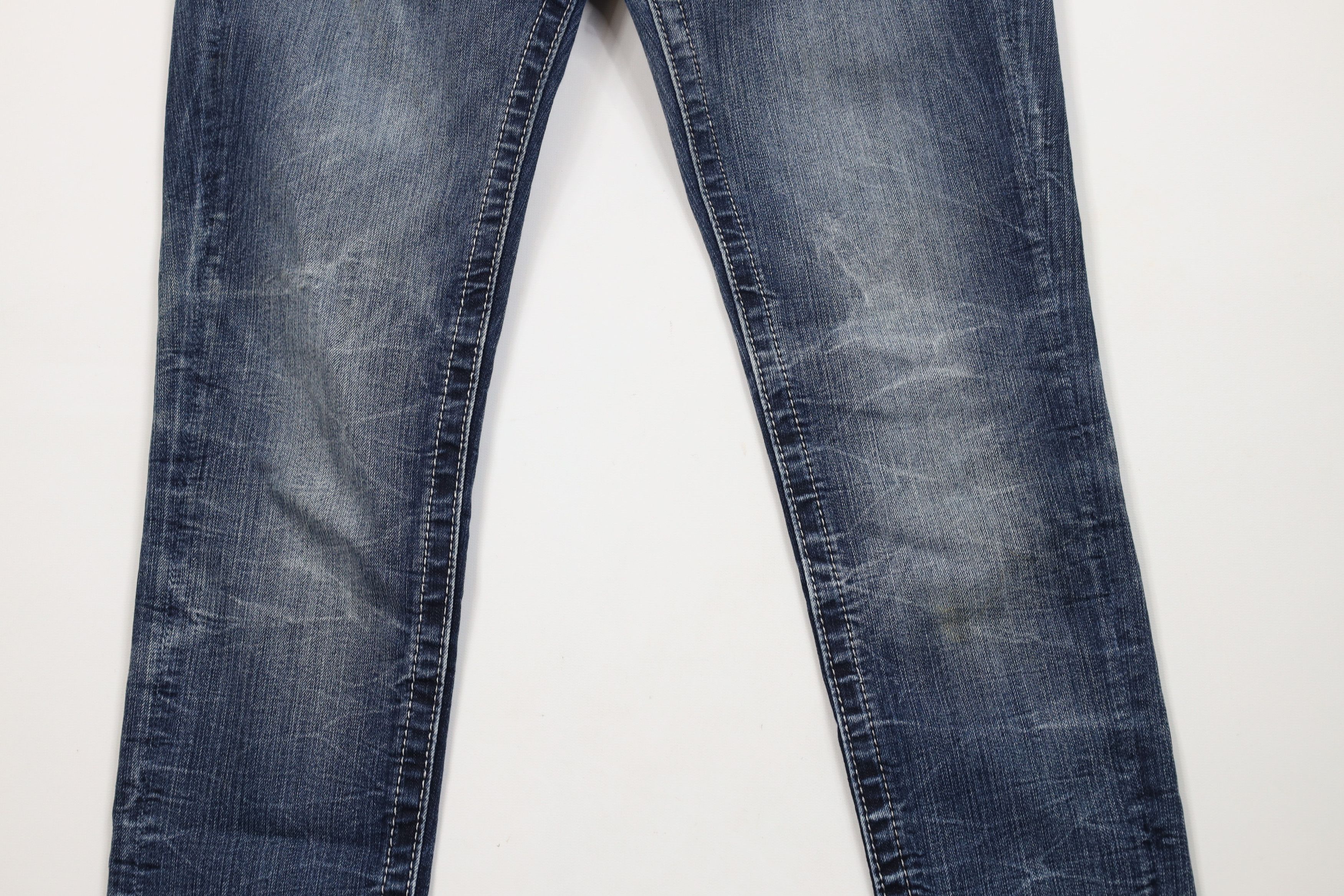 Miss Me Miss Me Thick Stitch Angel Wings Mid Rise Skinny Denim Jeans Size 27" / US 4 / IT 40 - 3 Thumbnail