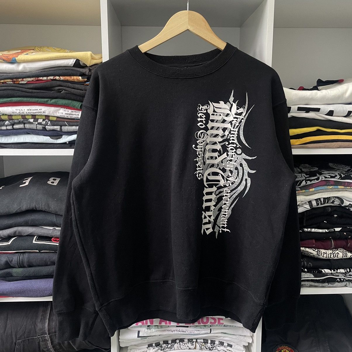 14th Addiction Chrome Hearts Inspired Sweatshirt Gothic Punk Cross Size US L / EU 52-54 / 3 - 3 Thumbnail