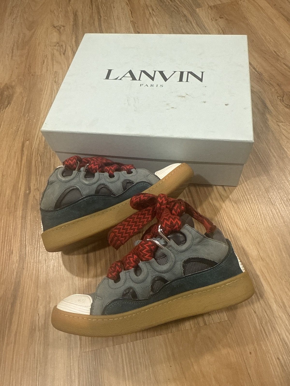 Lanvin Lanvin curb sneakers size 41 8 US Size US 8 / EU 41 - 3 Thumbnail