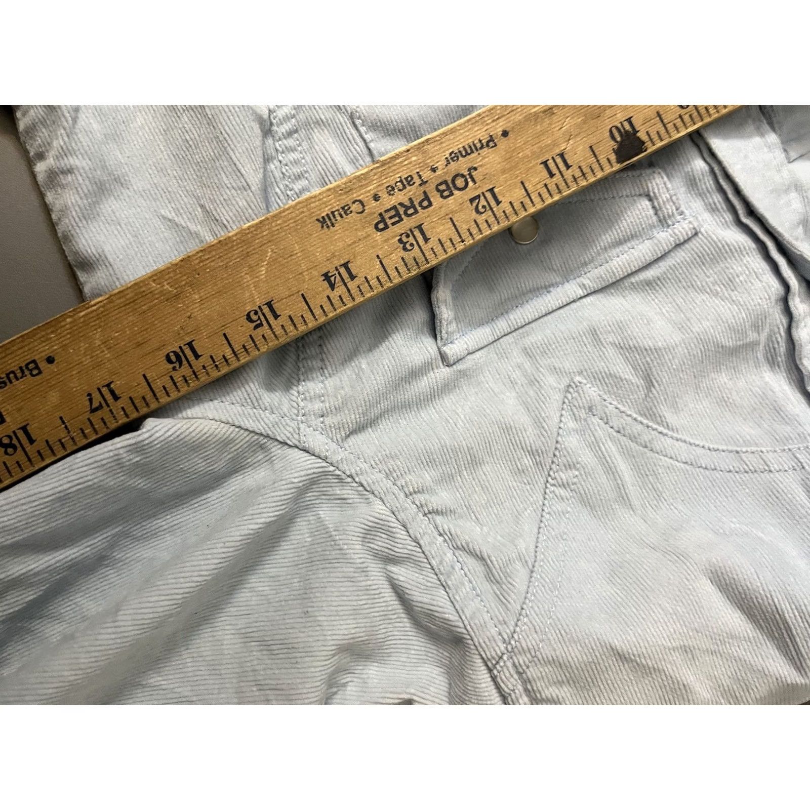 Gap VINTAGE GAP Shirt Womens XS Blue Corduroy Pearl Snap Western Cowgirl Y2K Rode Size XS / US 0-2 / IT 36-38 - 5 Thumbnail
