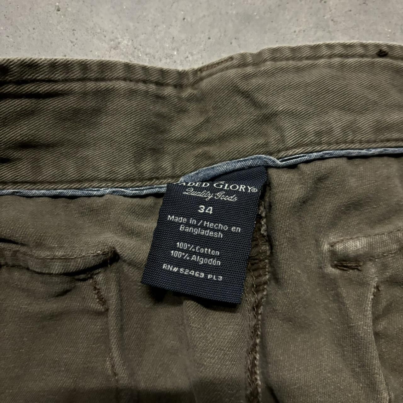 Japanese Brand × Vintage Vintage Y2K/2000s Baggy Grunge Brown Skater Style Cargo Shorts! Size US 34 / EU 50 - 6 Thumbnail
