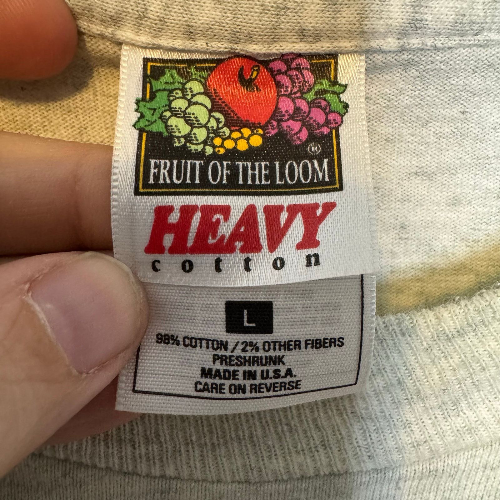 Fruit Of The Loom Vtg Fruit of the Loom Muhlenberg Radio Tee L Single Stitch Size US L / EU 52-54 / 3 - 8 Thumbnail
