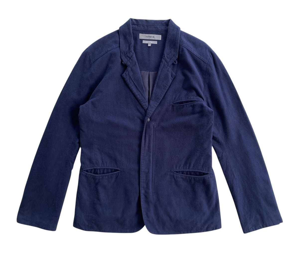 Nonnative Nonnactive Attachment Indigo Zipper Tailored Jacket Size US S / EU 44-46 / 1 - 3 Thumbnail