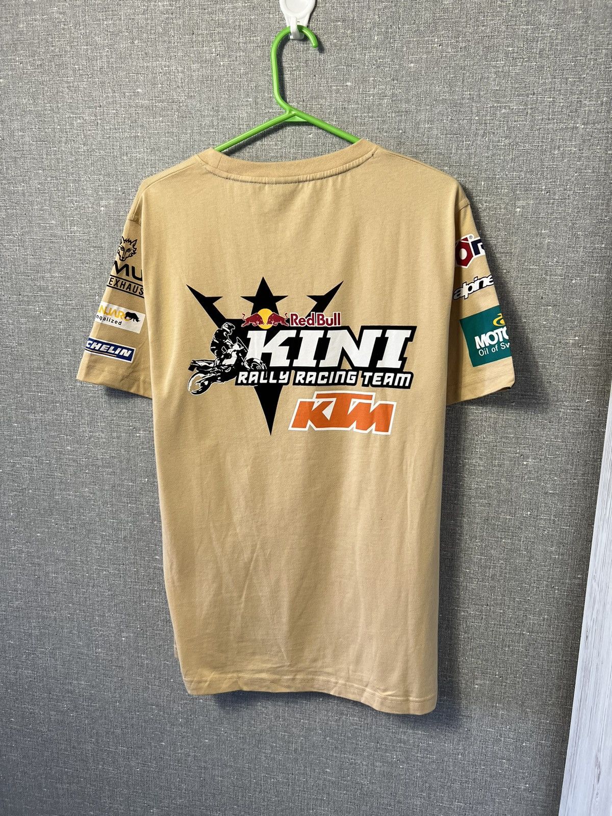 Red Bull × Vintage Red Bull Kini KTM Rally Racing Team Motorcycle Tee Big Logo Size US M / EU 48-50 / 2 - 8 Thumbnail