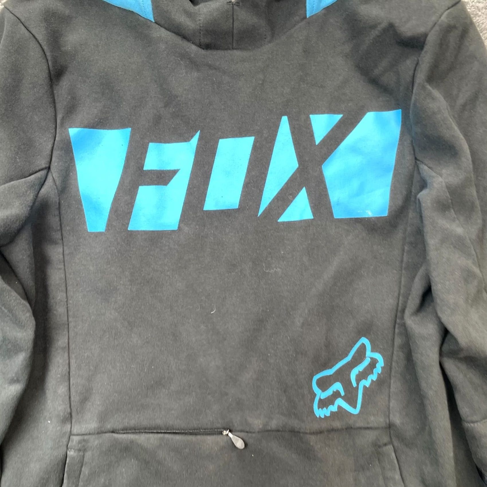 Fox Racing Fox Racing Hoodie Mens Small Black Flexair Tru Dri Graphic Print Logo Pullover Size US S / EU 44-46 / 1 - 3 Thumbnail