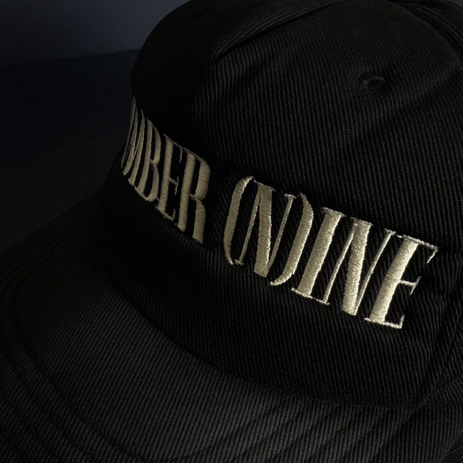 Japanese Brand × Number (N)ine × Vintage 🇯🇵2006 NUMBER (N)INE FUCK YOU Embroidered Cap Size ONE SIZE - 5 Thumbnail