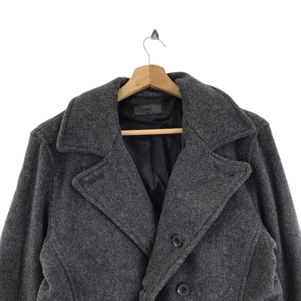 HARE HARE JAPAN HARAJUKU Double Breasted Peacoat Jacket Size M / US 6-8 / IT 42-44 - 4 Thumbnail