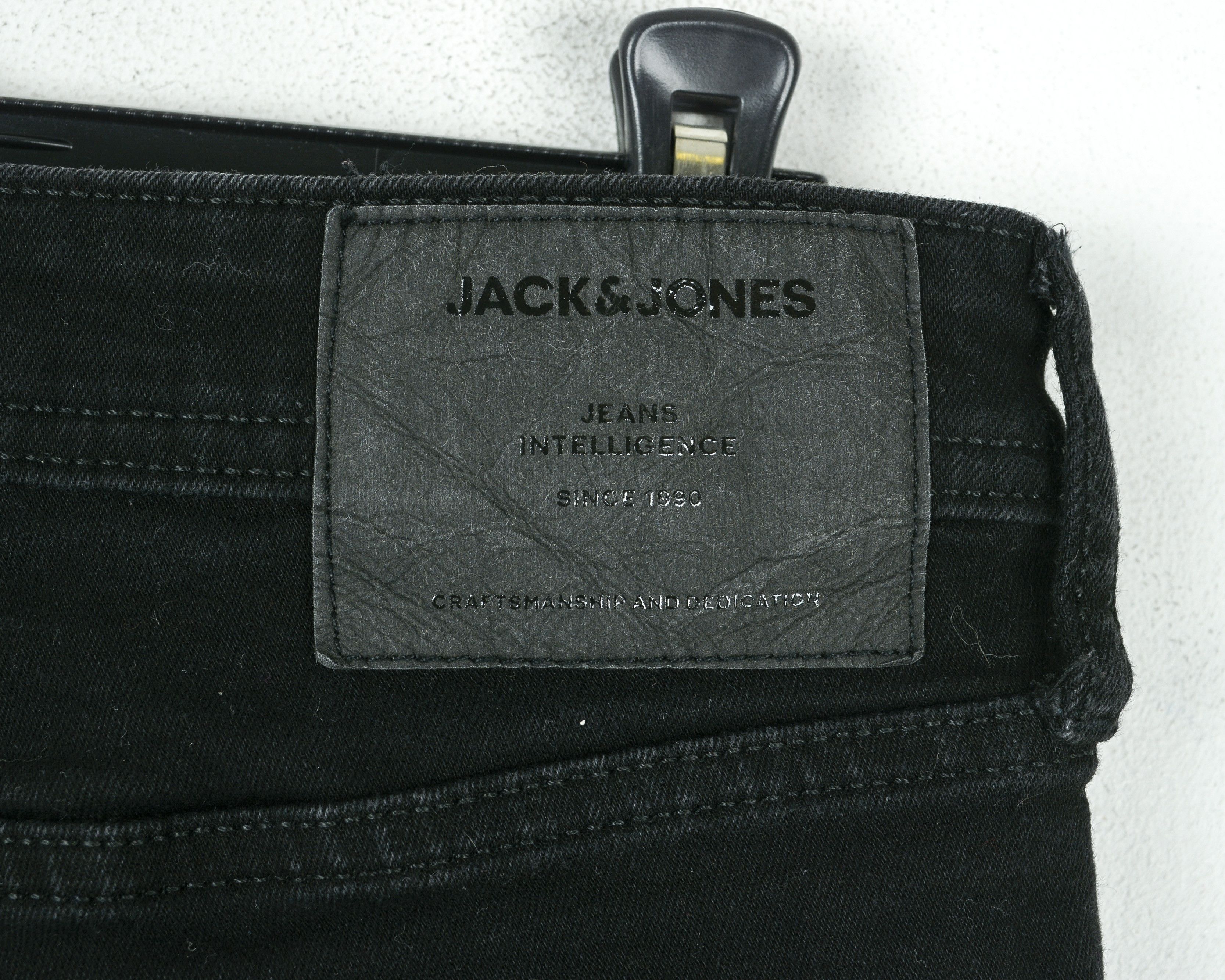 Jack & Jones Glenn W36 L32 Slim Fit Tapered Leg Jeans Denim Pants Size US 36 / EU 52 - 6 Thumbnail