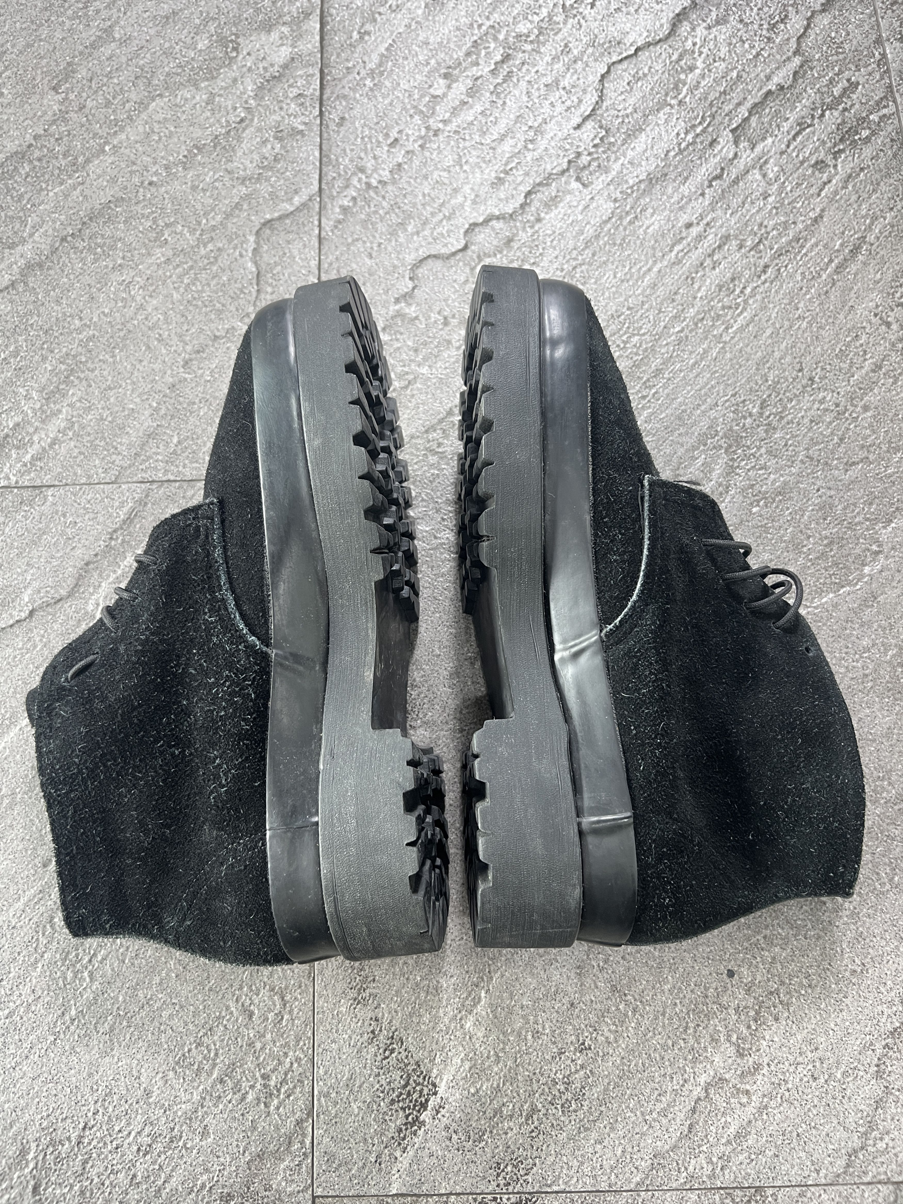 Comme des Garcons Comme des Garçons Homme Suede Chukka Boots Black 24.5cm Size US 8.5 / IT 38.5 - 6 Thumbnail